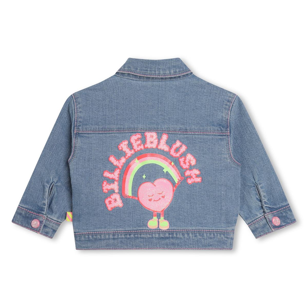 Baby Girls Blue Denim Coat