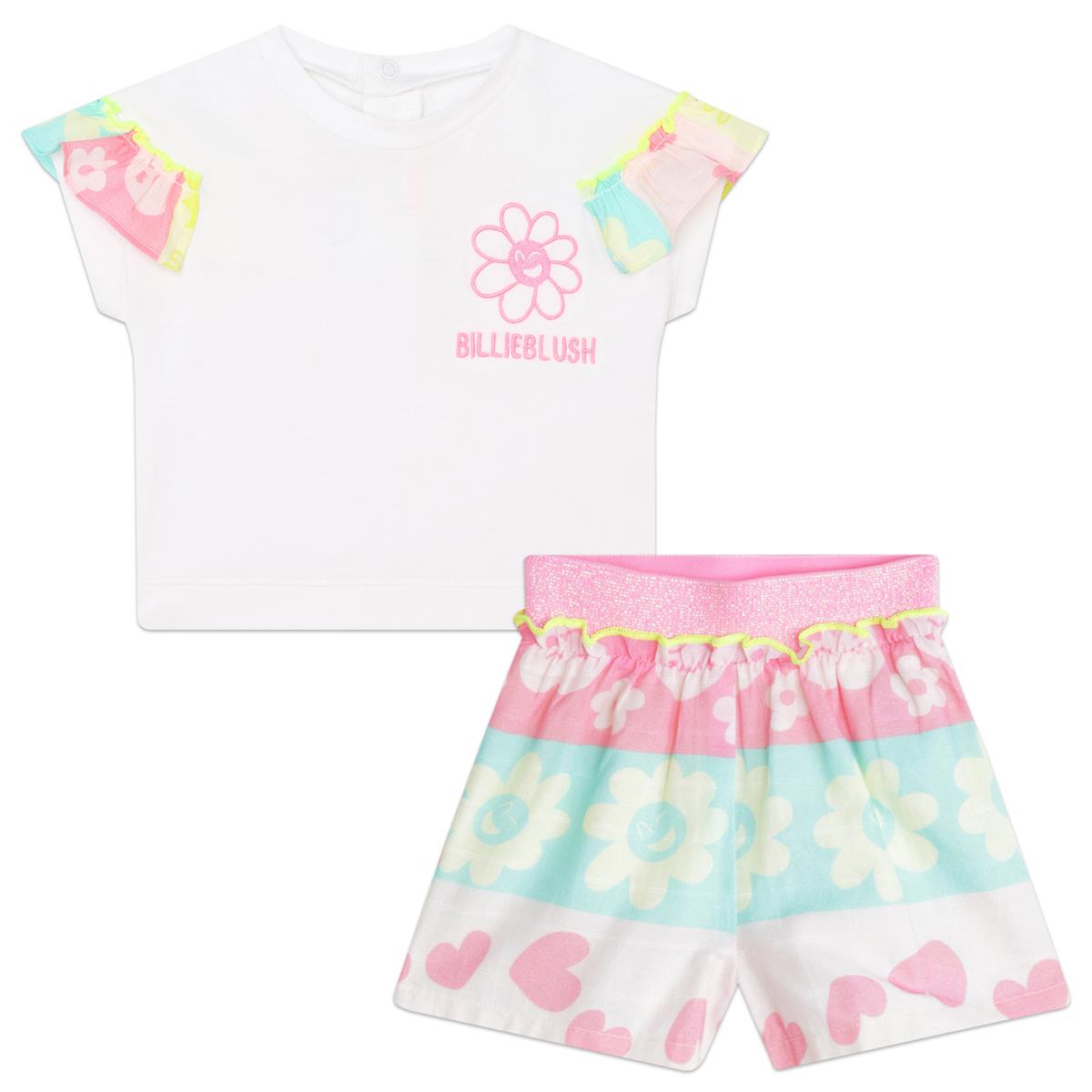 Baby Girls White Cotton Set