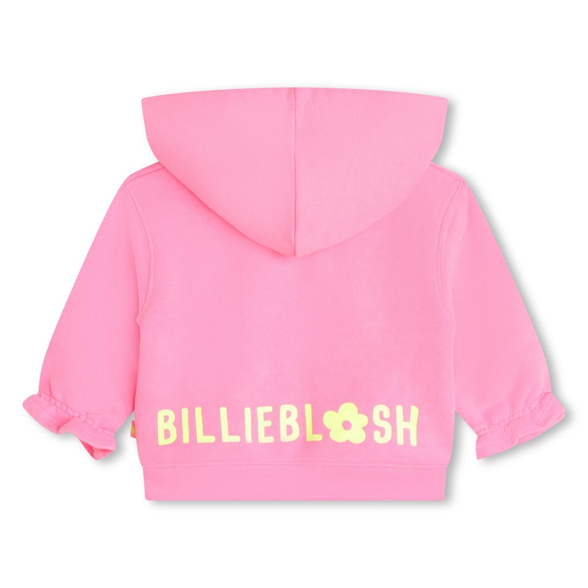 Baby Girls Pink Zip-Up Top