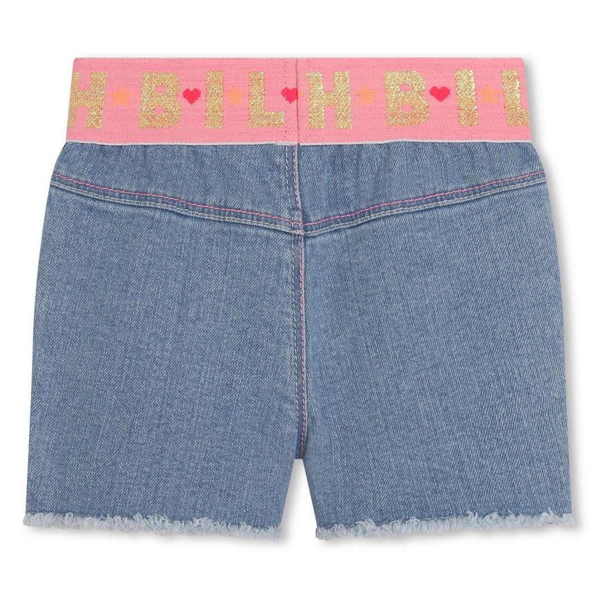Baby Girls Blue Denim Shorts