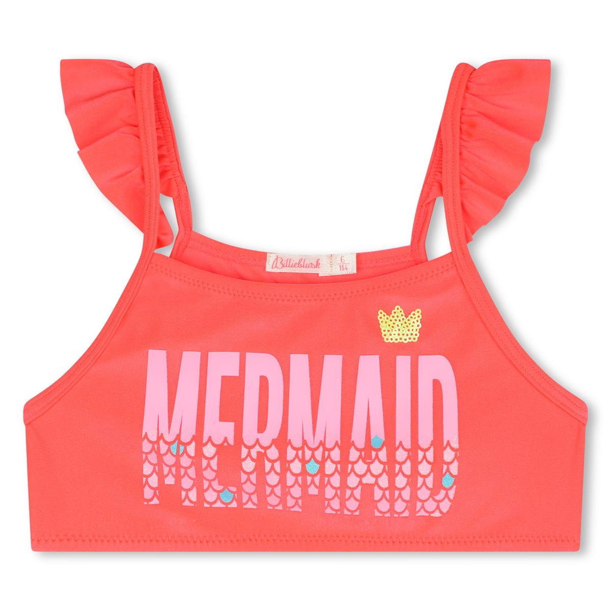 Girls Orange Swimsuit