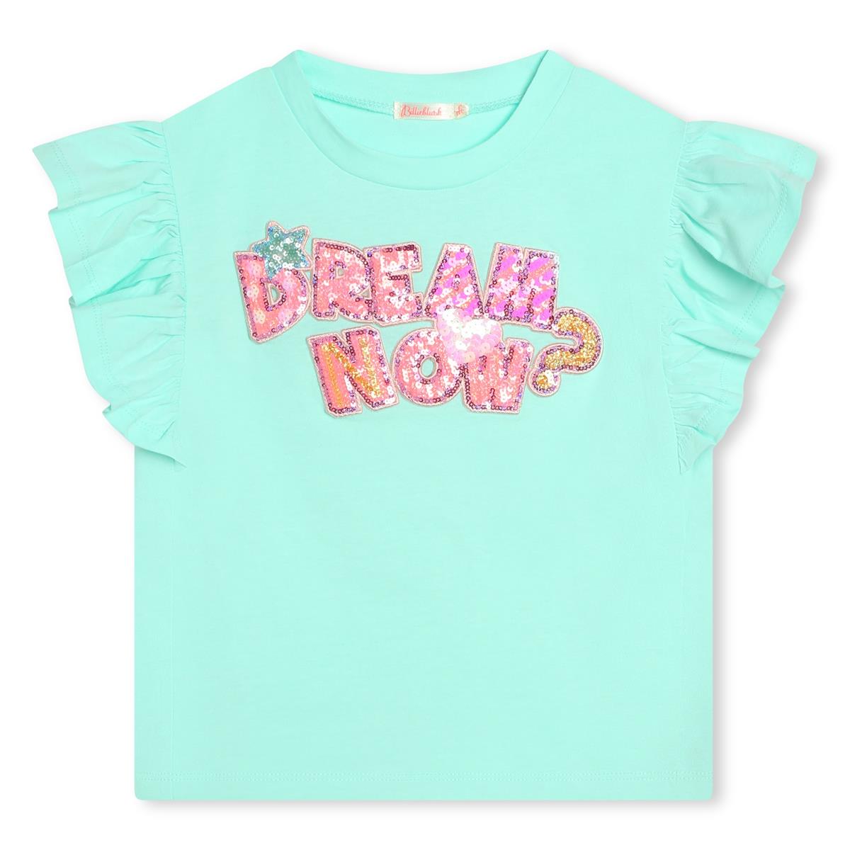 Girls Mint Cotton T-Shirt