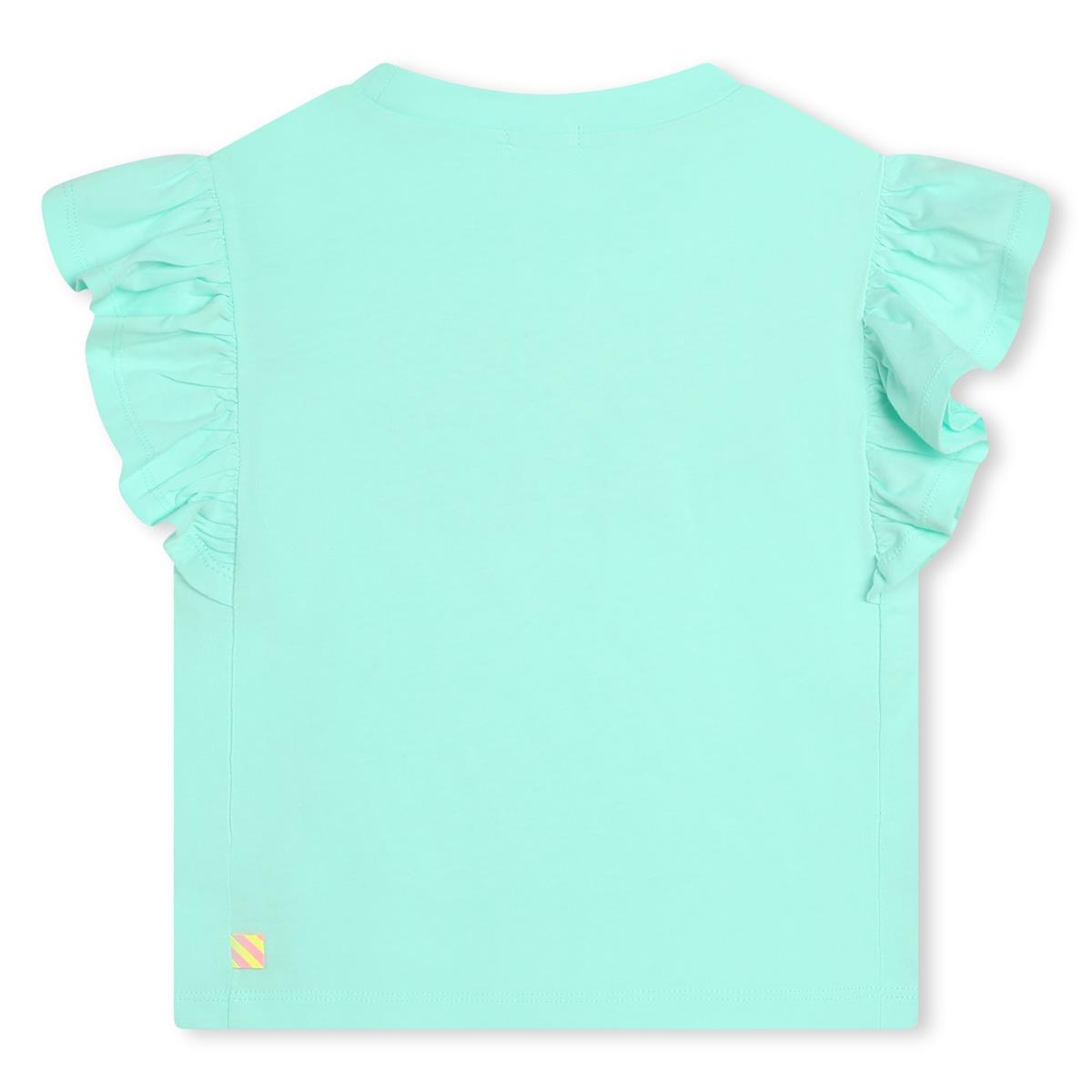 Girls Mint Cotton T-Shirt