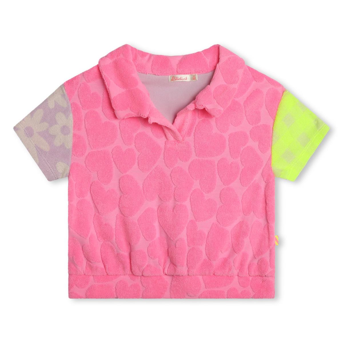 Girls Pink Polo Shirt