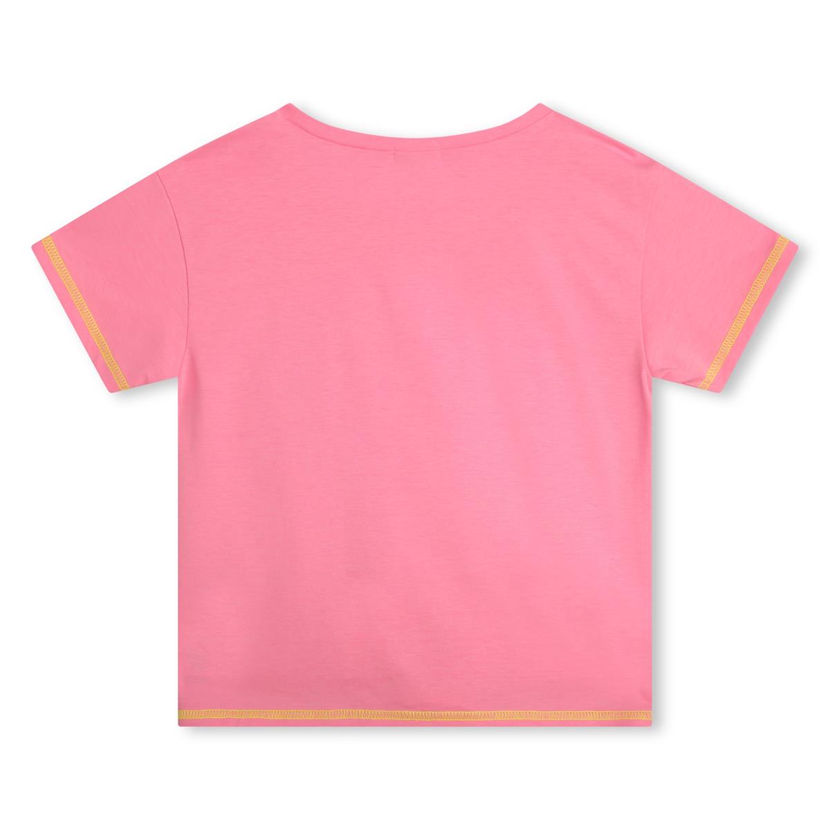 Girls Pink Sequin T-Shirt