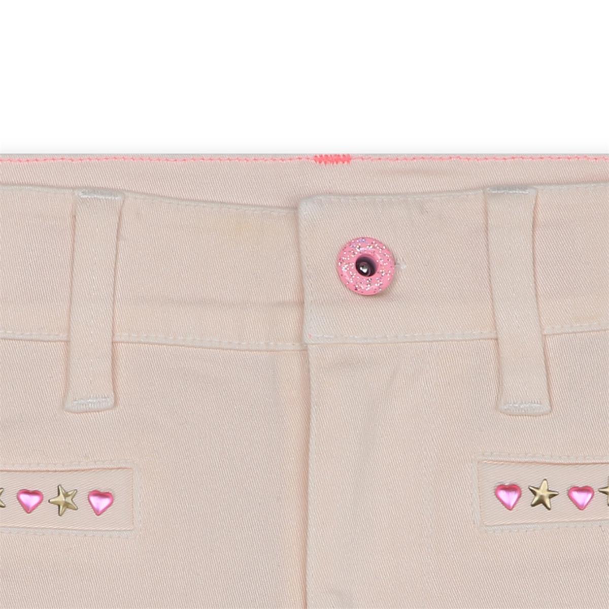 Baby Girls Light Pink Shorts