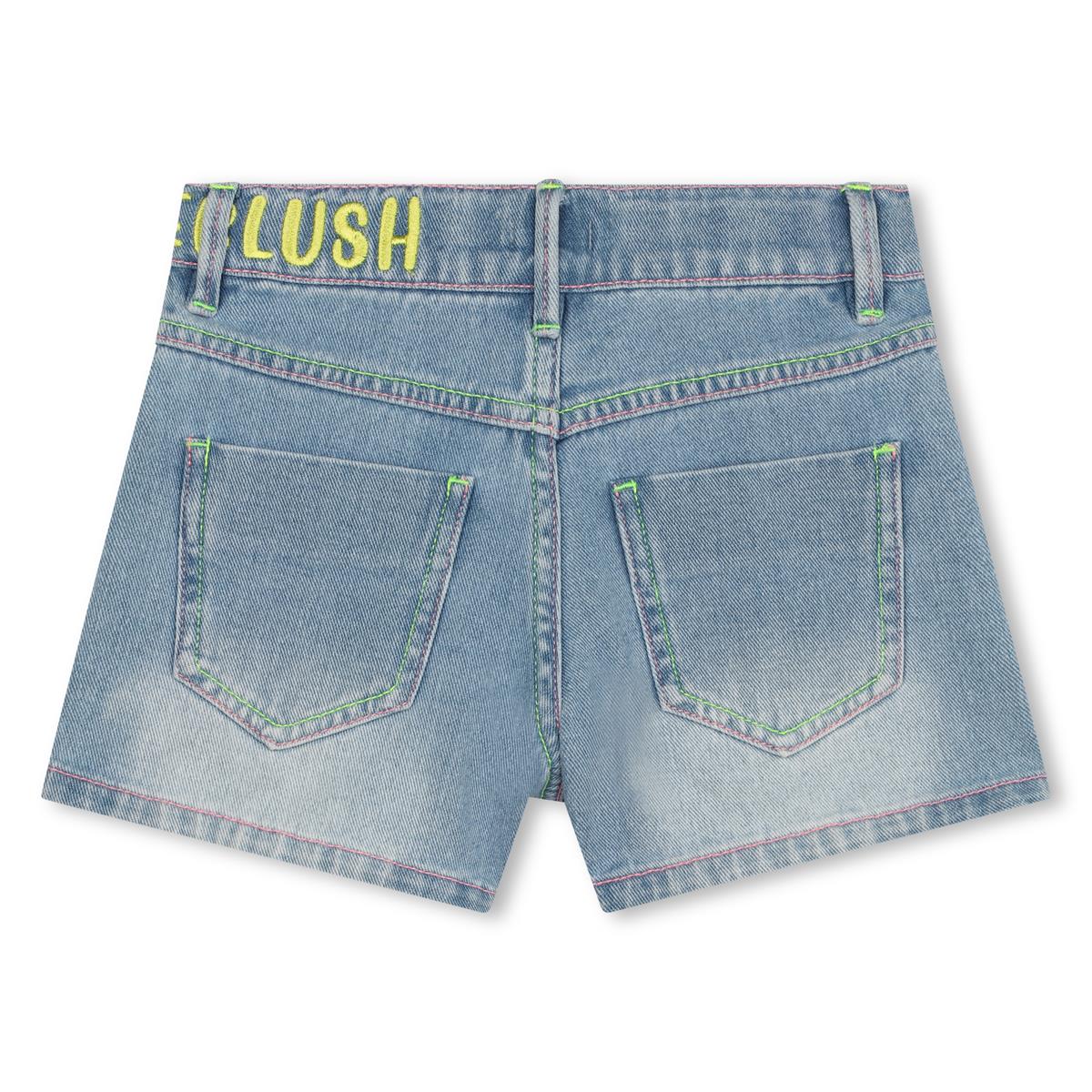 Girls Blue Denim Shorts