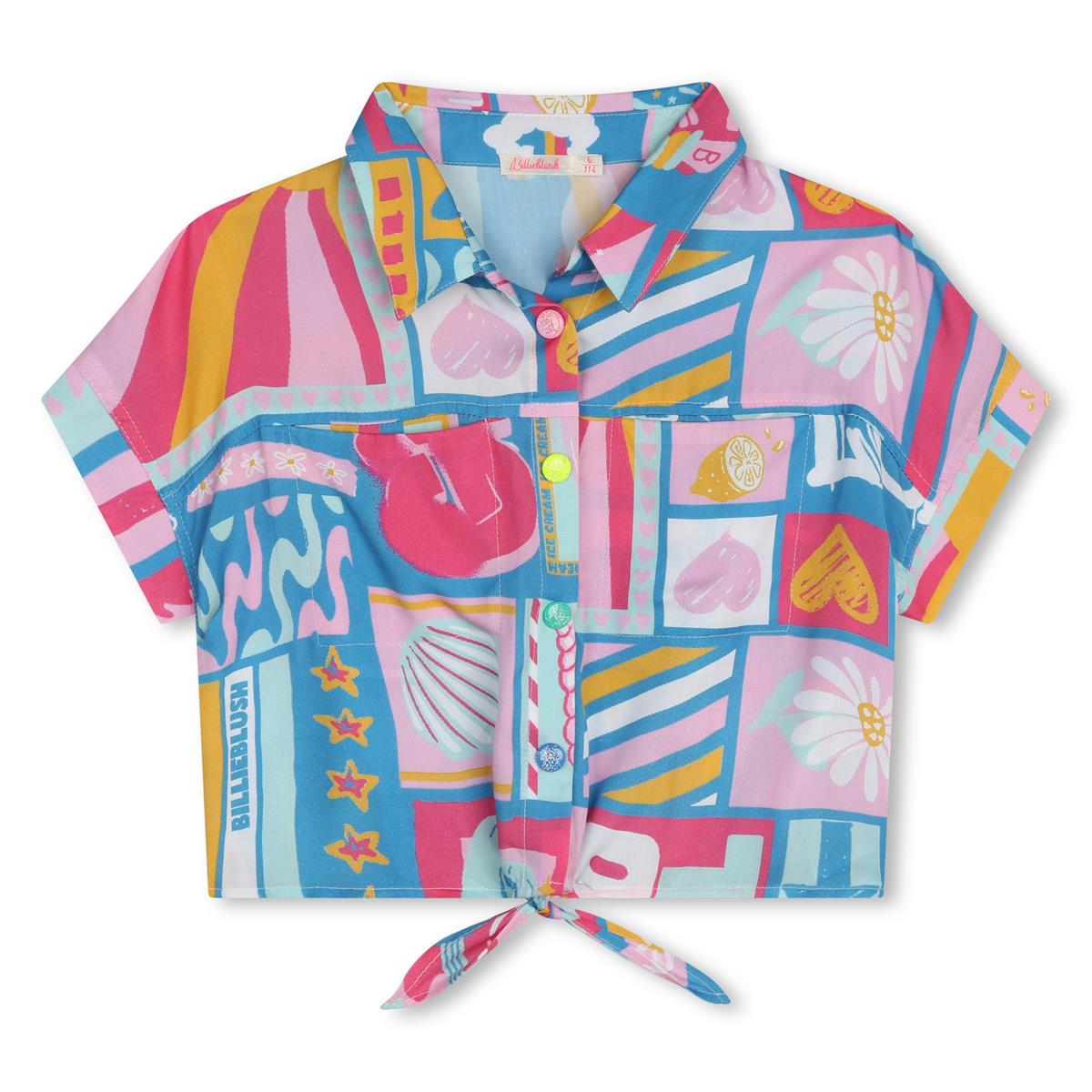 Girls Multicolor Shirt