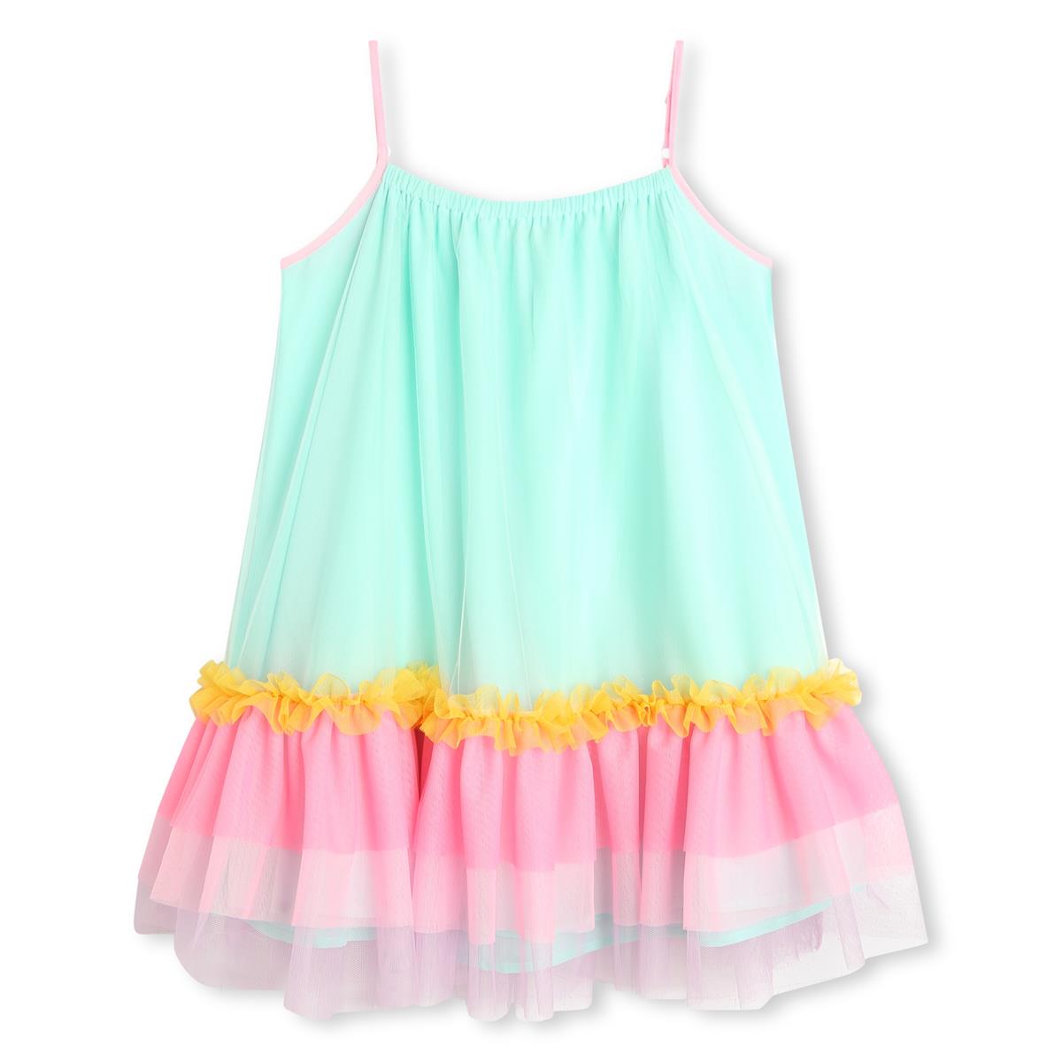 Girls Mint Strap Dress
