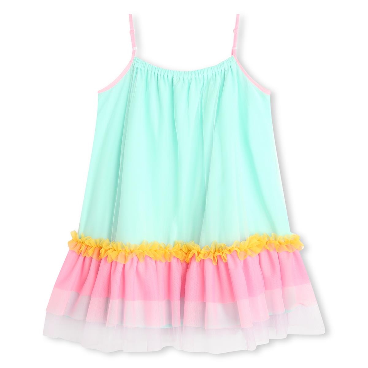 Girls Mint Strap Dress