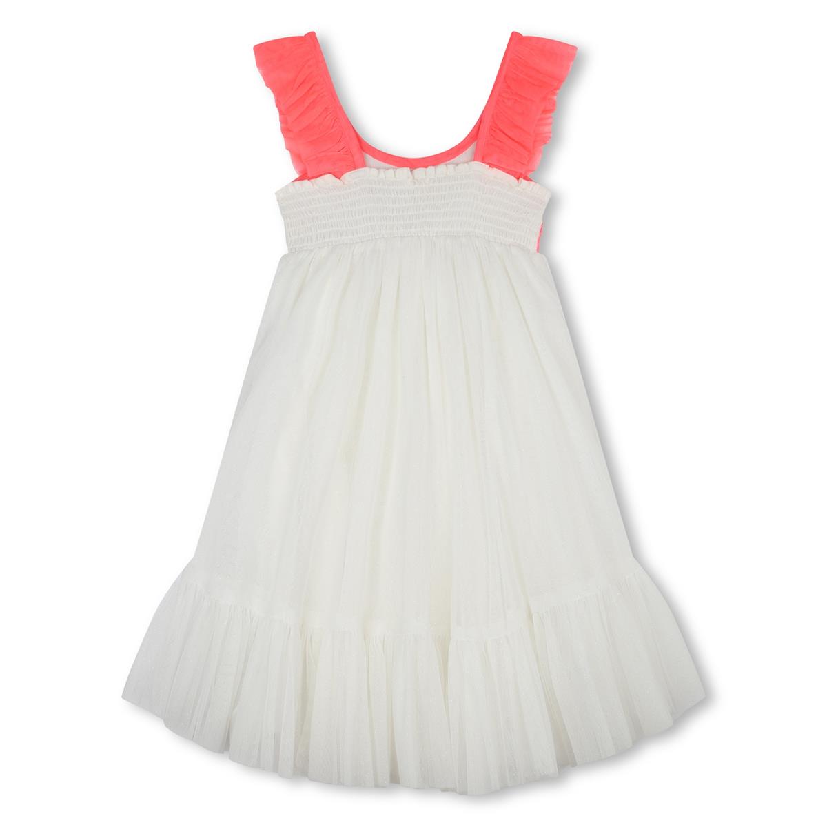 Girls White Tulle Dress