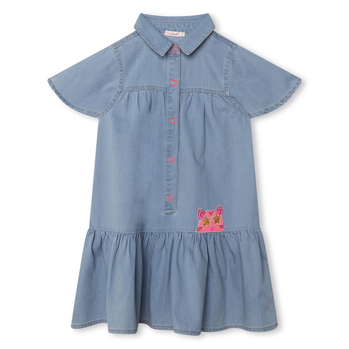 Girls Blue Denim Dress