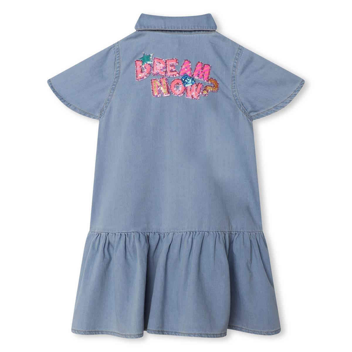 Girls Blue Denim Dress