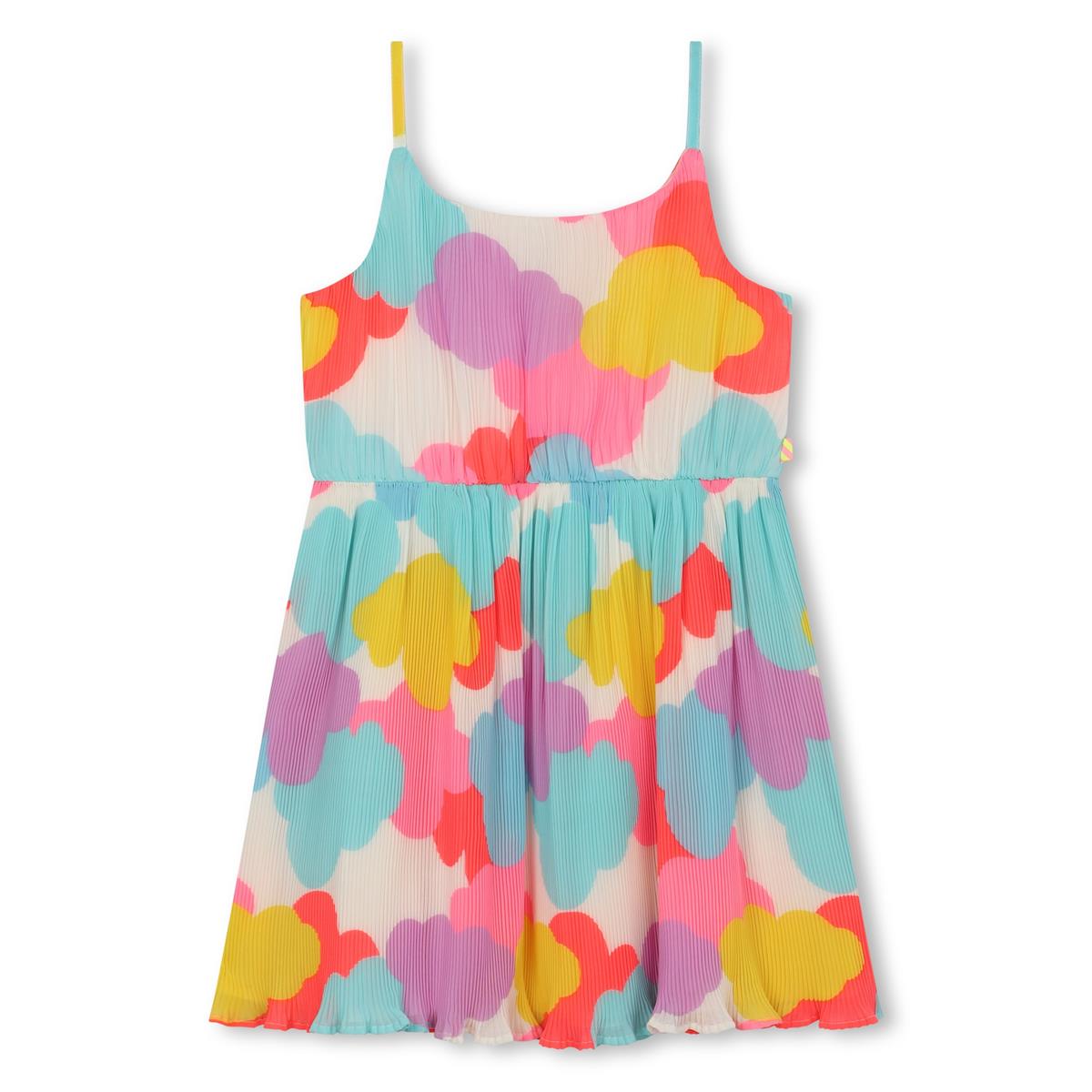 Girls Multicolor Strap Dress