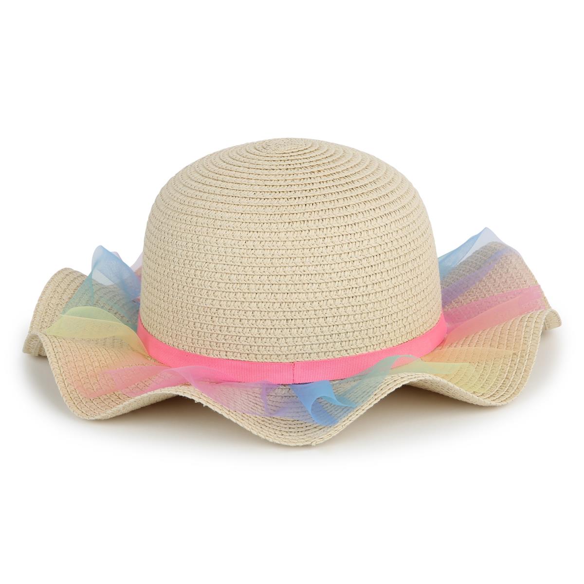Girls Beige Sun Hat