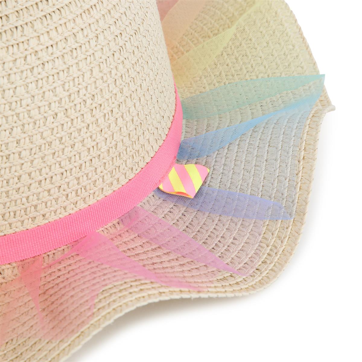 Girls Beige Sun Hat