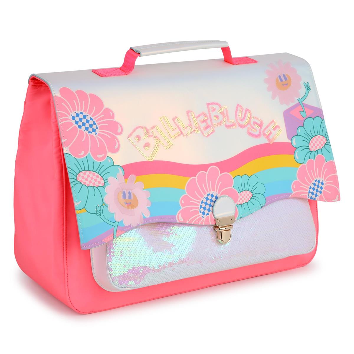 Girls Multicolor Shoulder Bag(38x28x14cm)