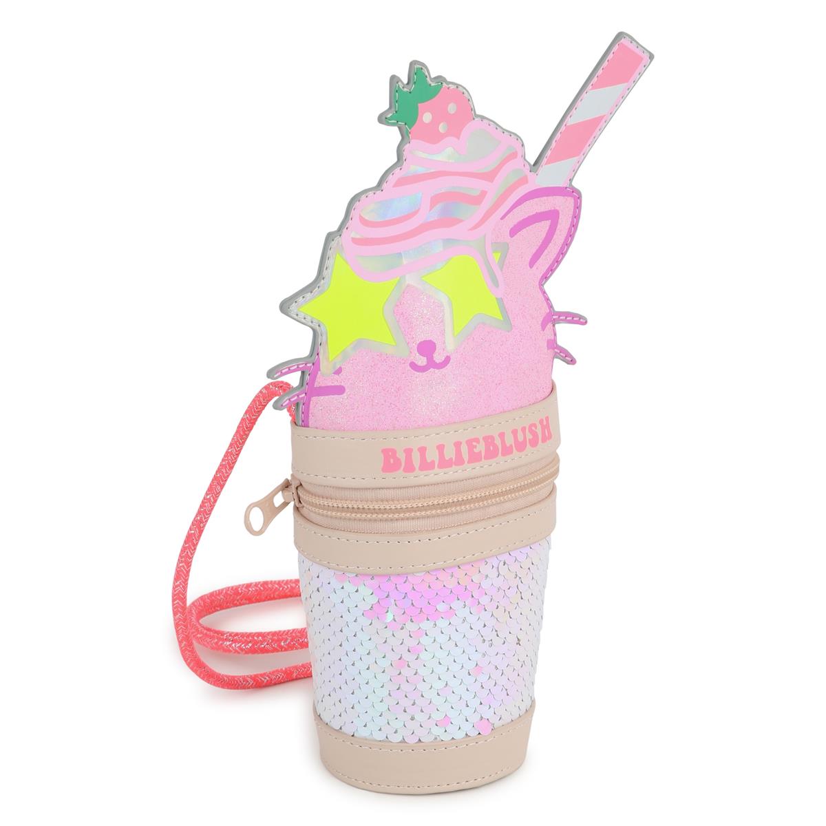 Girls Pink Shoulder Bag(23.5x8.5 cm)