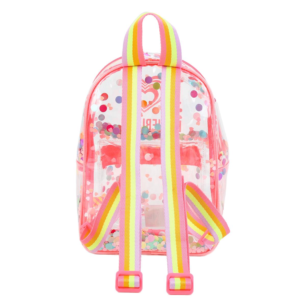 Girls Pink Backpack(27x18x10cm)