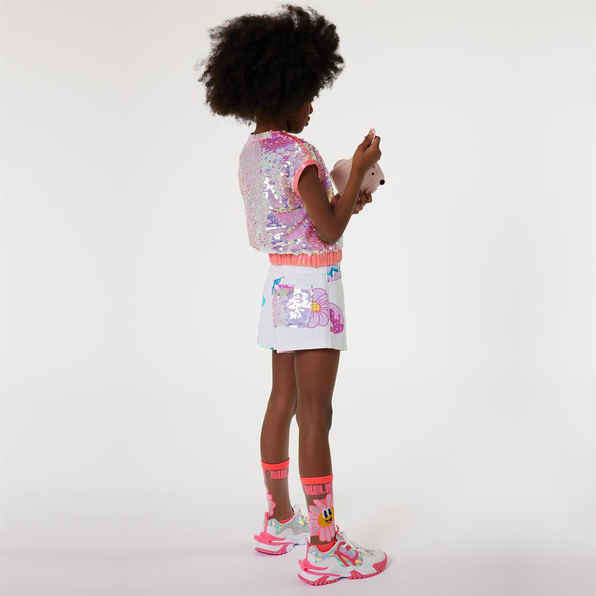 Girls Pink Socks