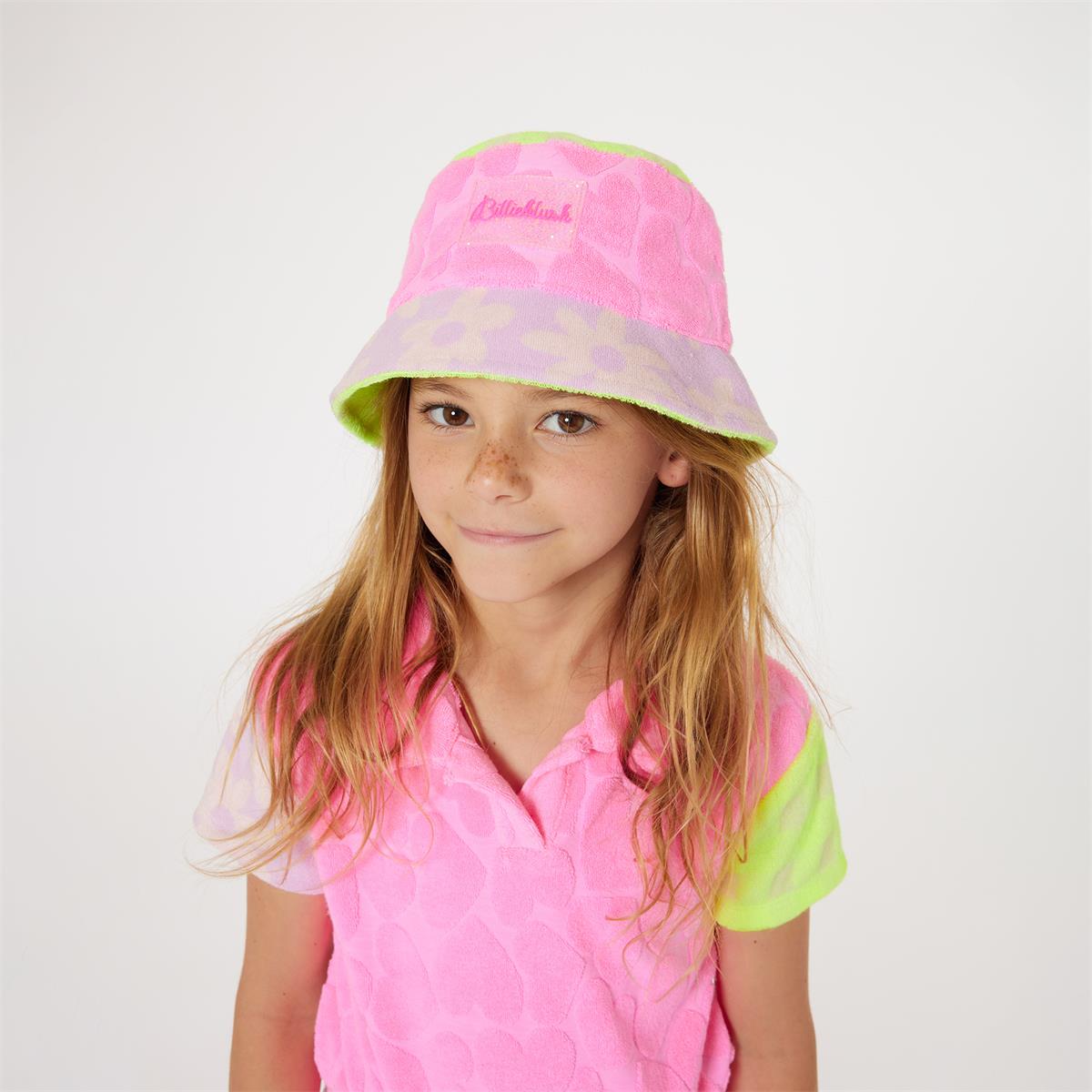 Girls Pink Bucket Hat