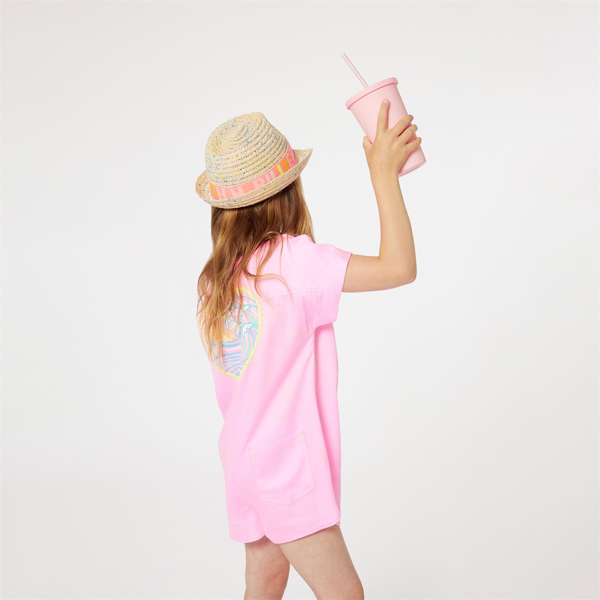 Girls Beige Sun Hat