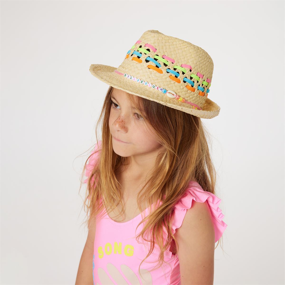 Girls Beige Sun Hat