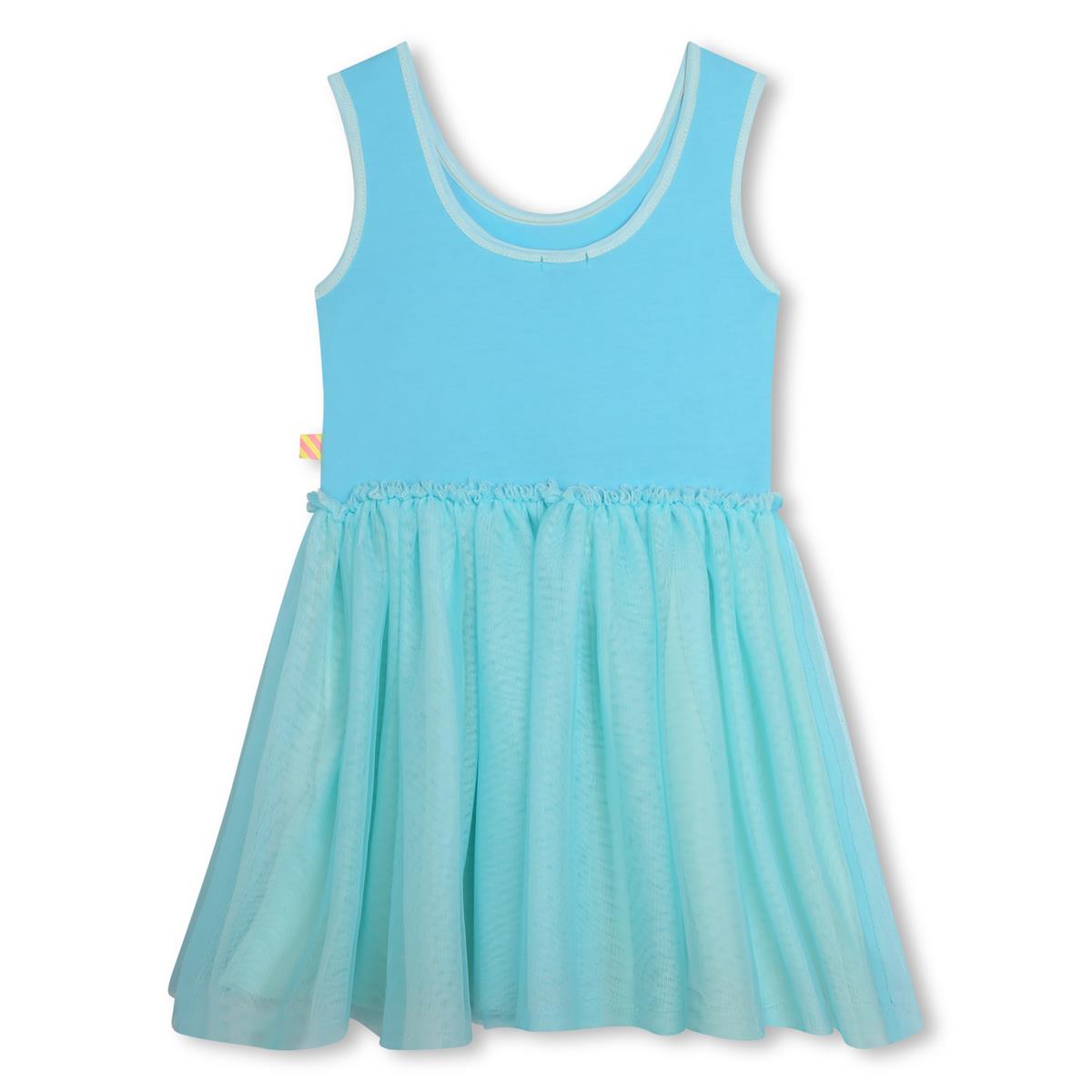 Girls Blue Sequin Dress