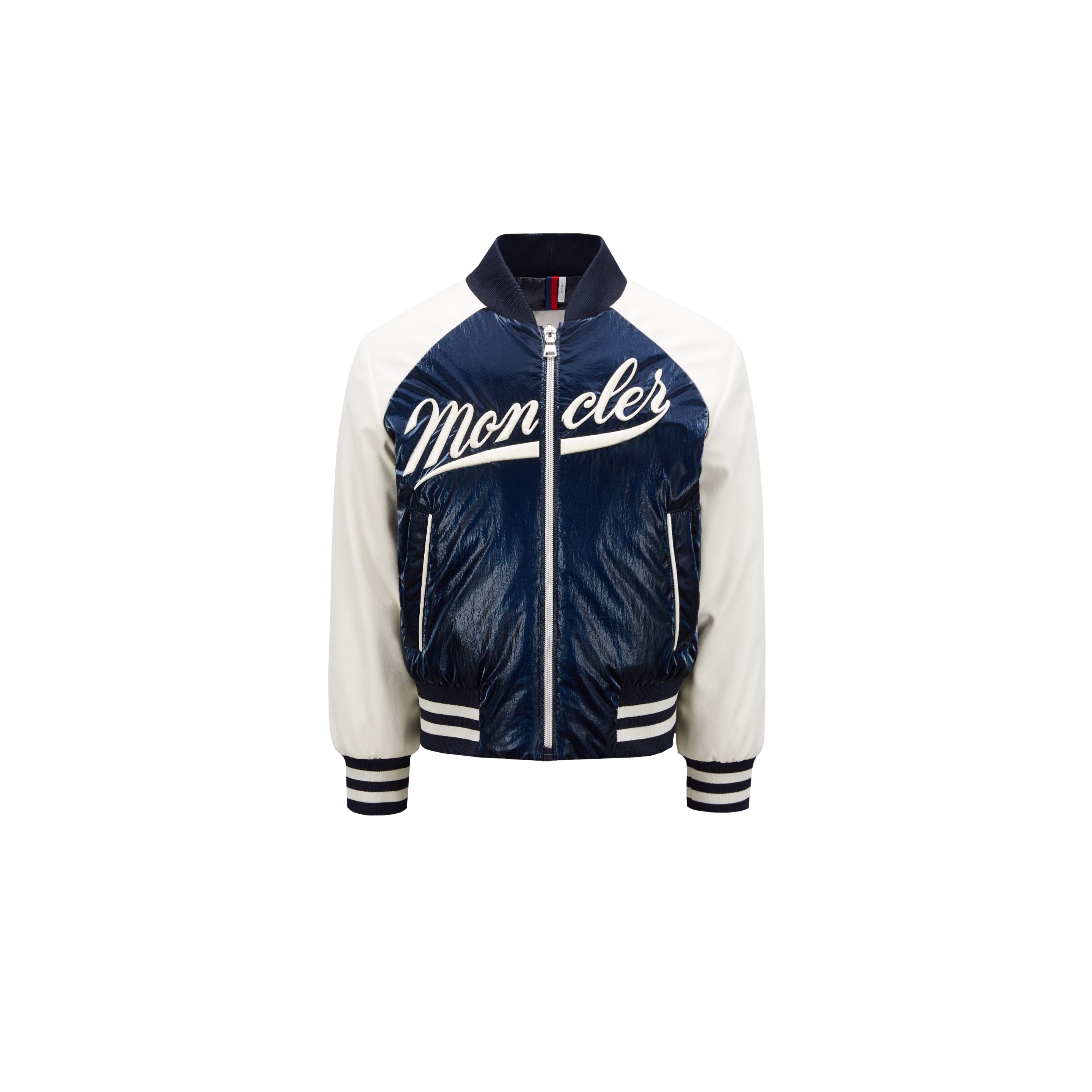 Boys Navy Logo Jacket