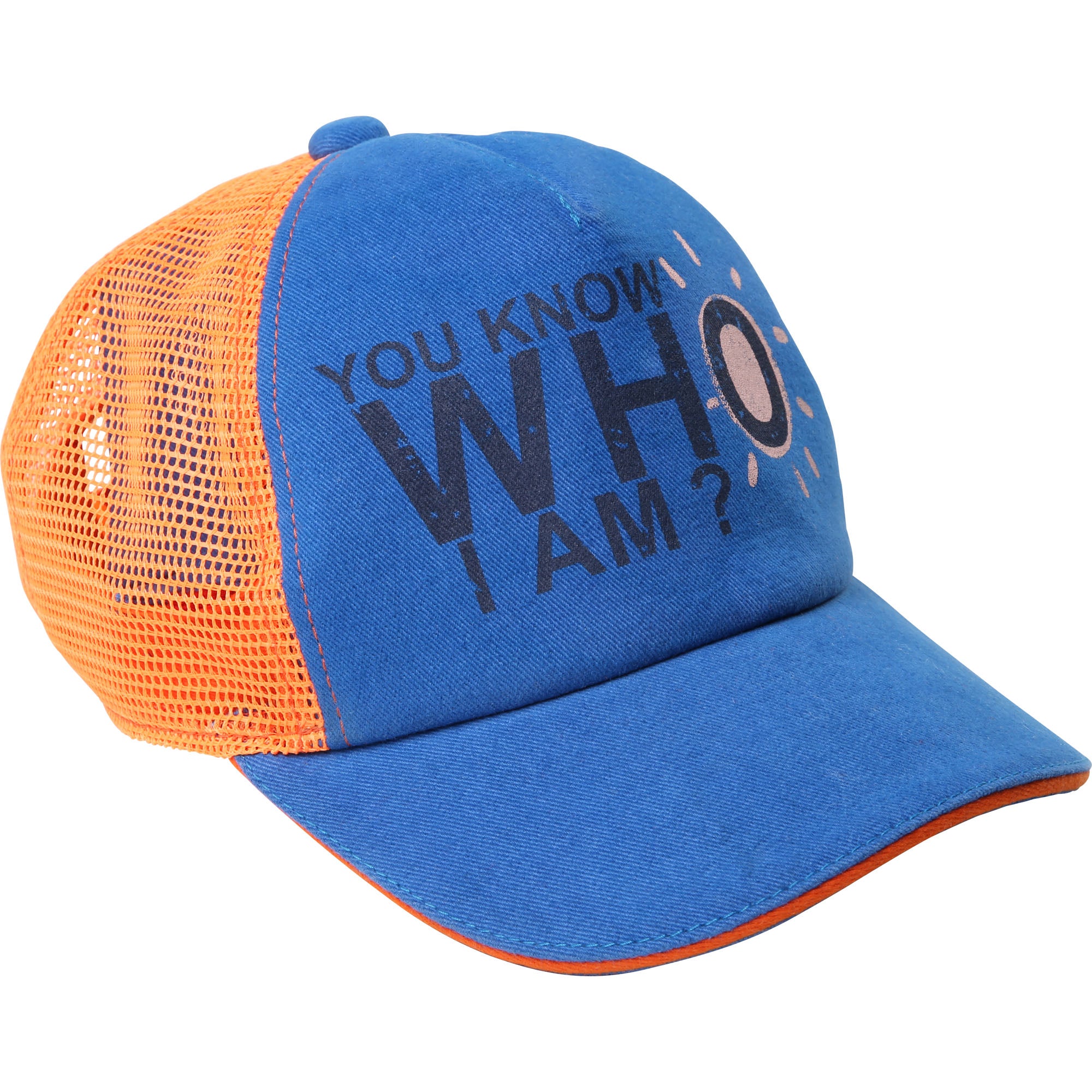 Boys Blue Cotton Hat