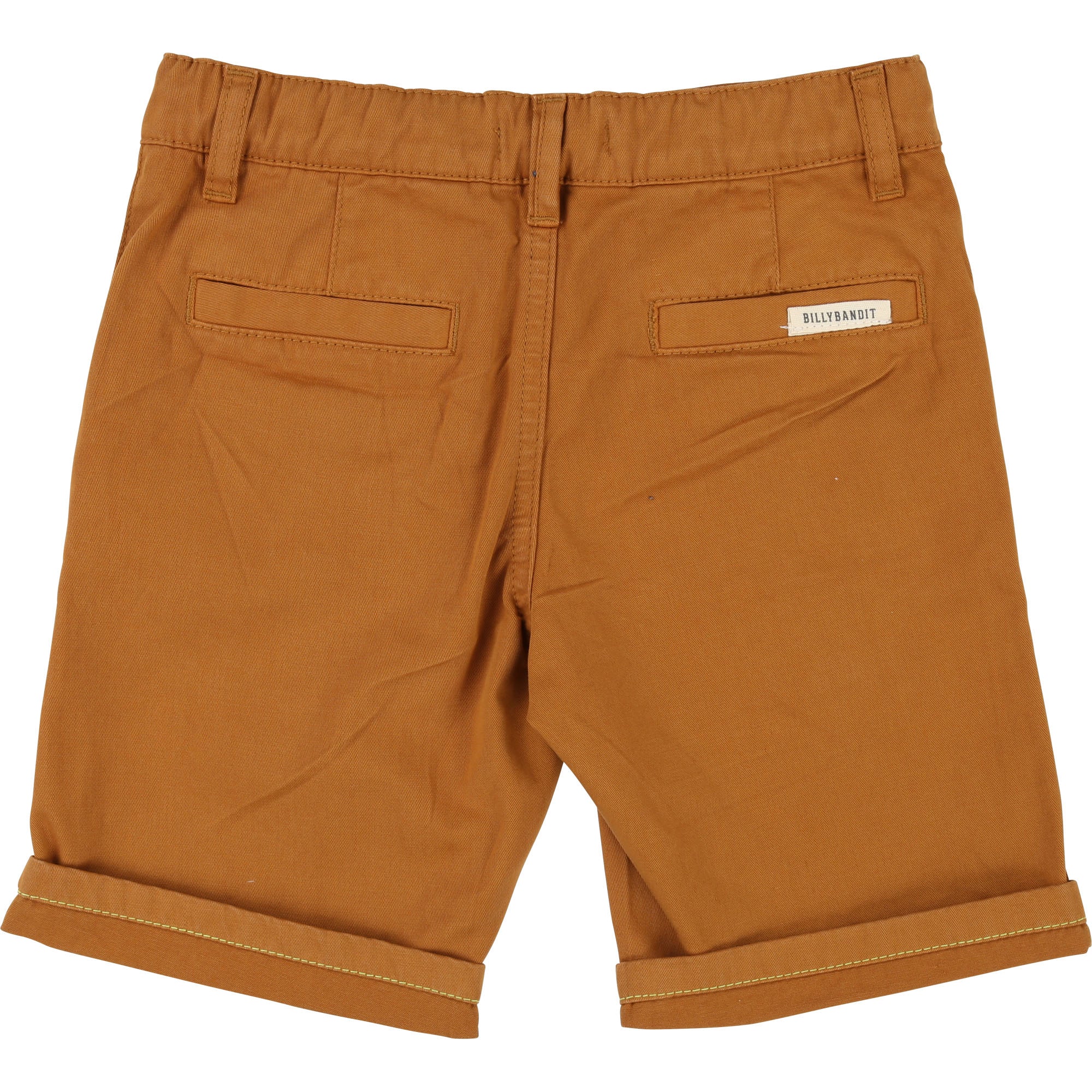 Boys Khaki Cotton Shorts