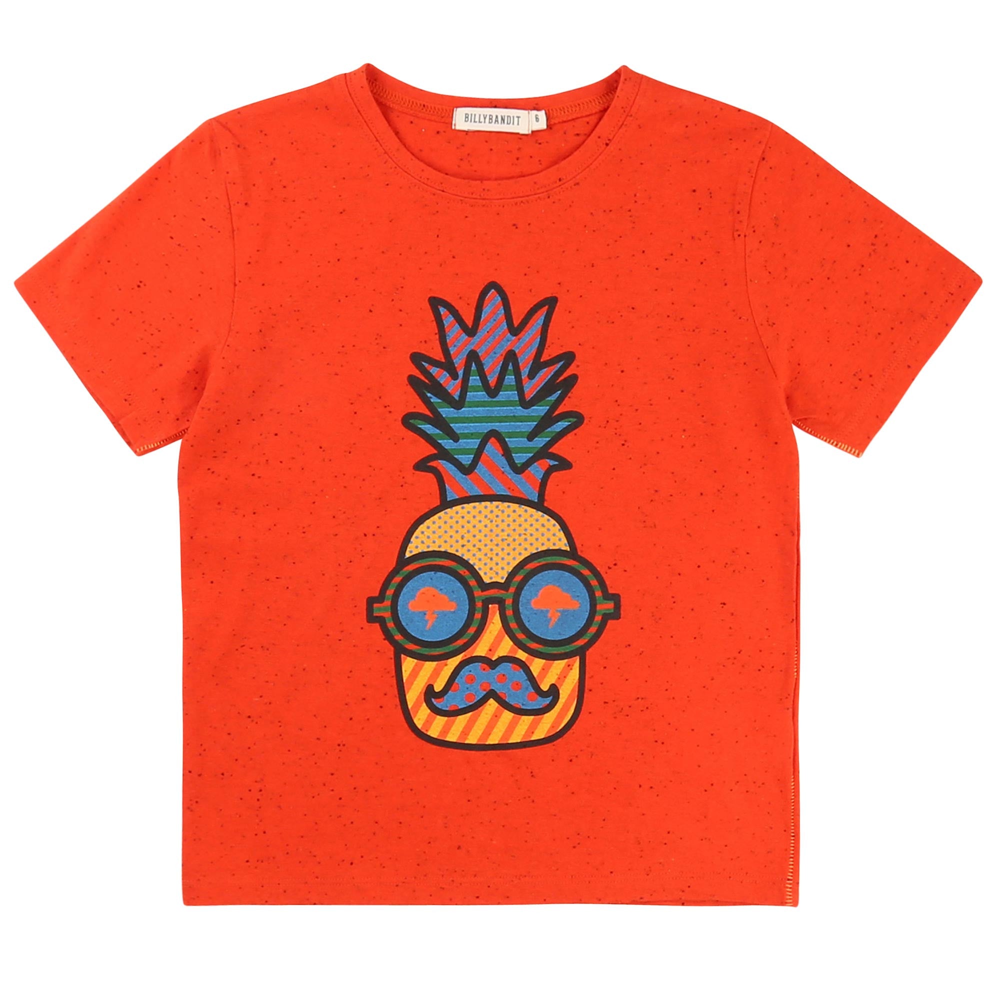 Boys Orange Pineapple T-Shirt