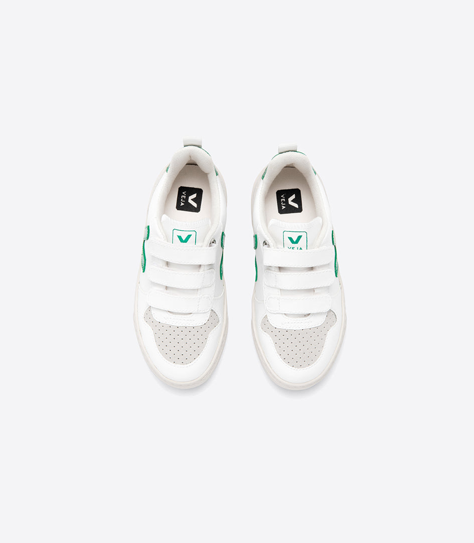 Baby Boys & Girls White "V-10" Velcro Shoes