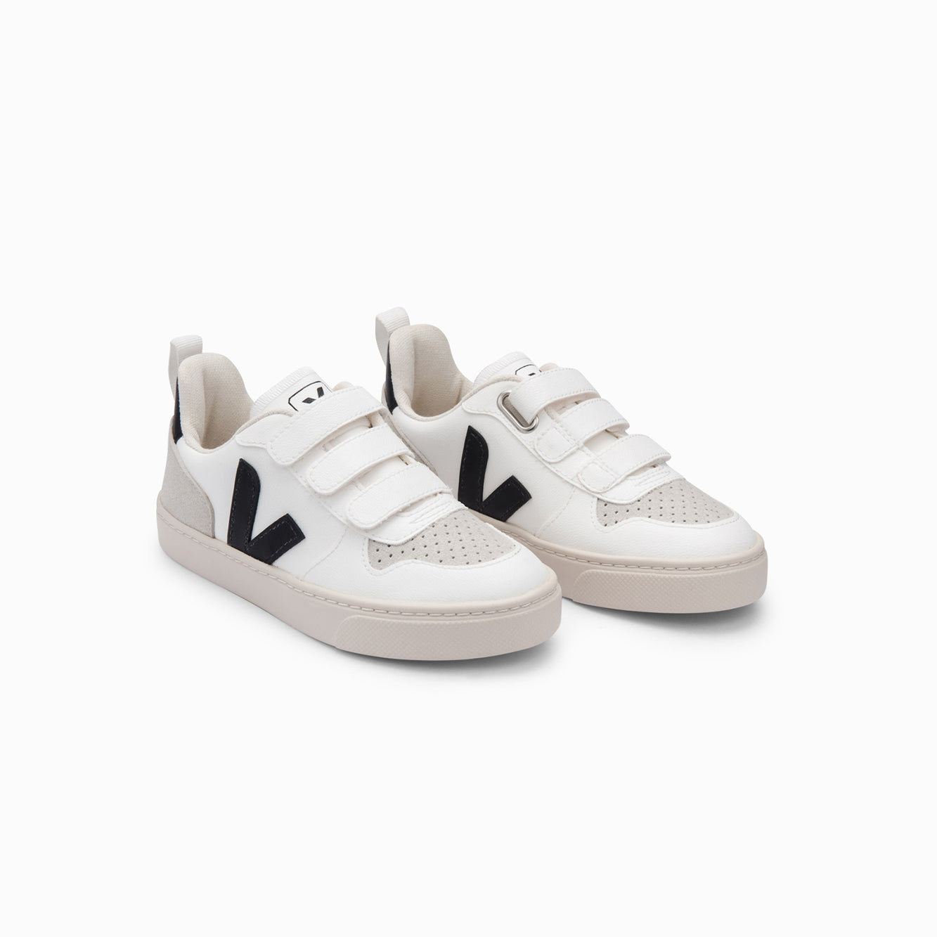 Boys & Girls White "V-10 CWL" Shoes