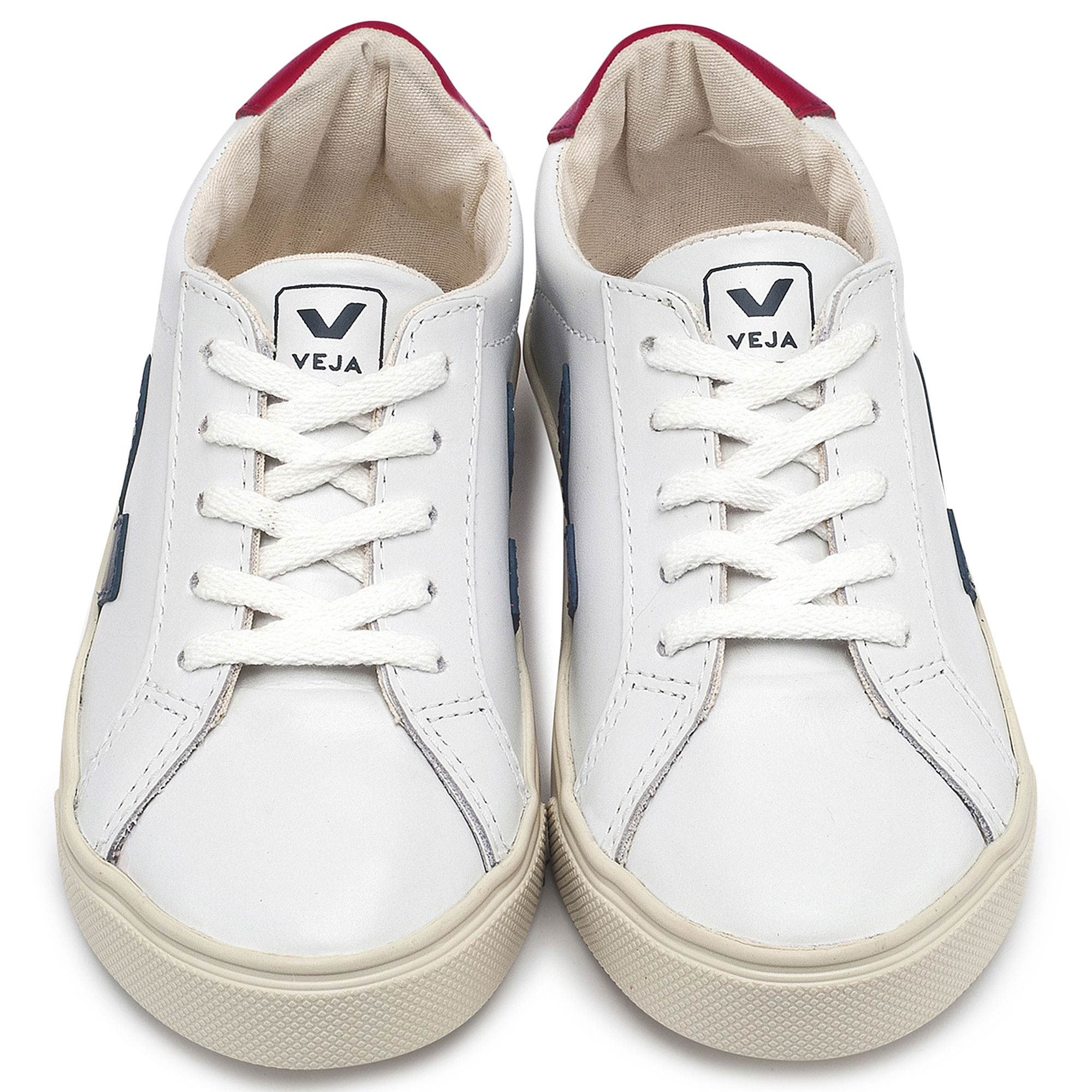 Boys&Girls White Leather Lace shoes - CÉMAROSE | Children's Fashion Store - 1