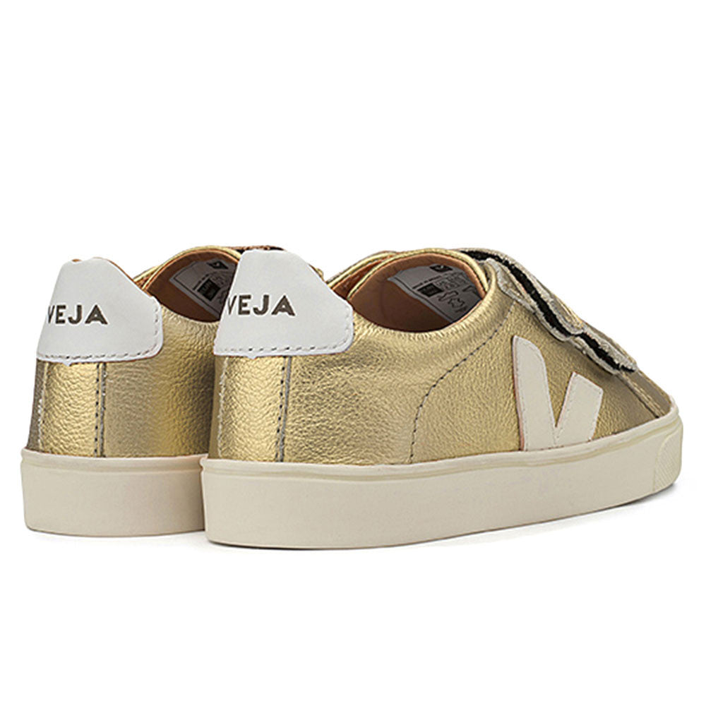 Baby Gold Velcro Skateboard Shoes - CÉMAROSE | Children's Fashion Store - 3