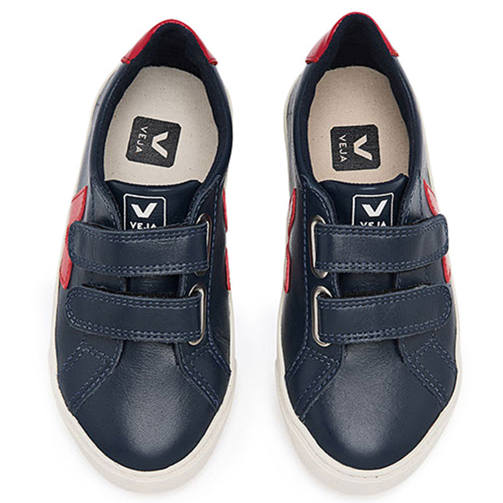 Baby Navy Blue Velcro Skateboard Shoes - CÉMAROSE | Children's Fashion Store - 1