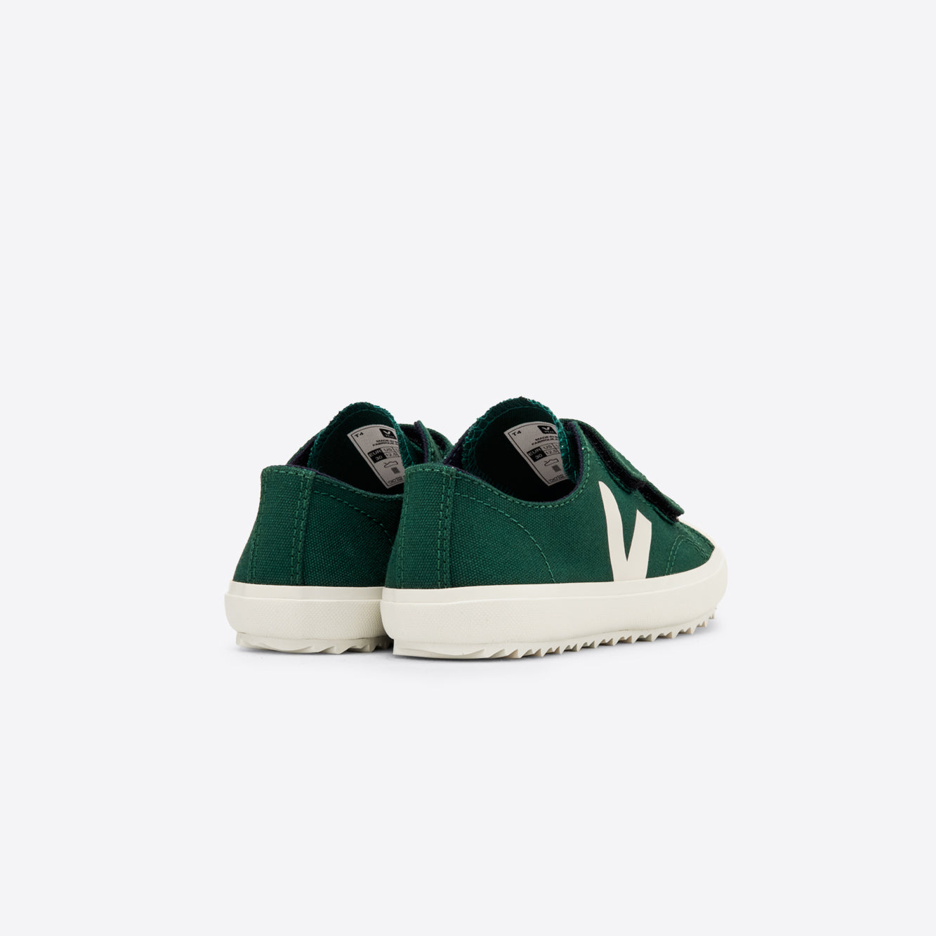 Boys & Girls Green "SMALL OLLIE CANVAS" Shoes