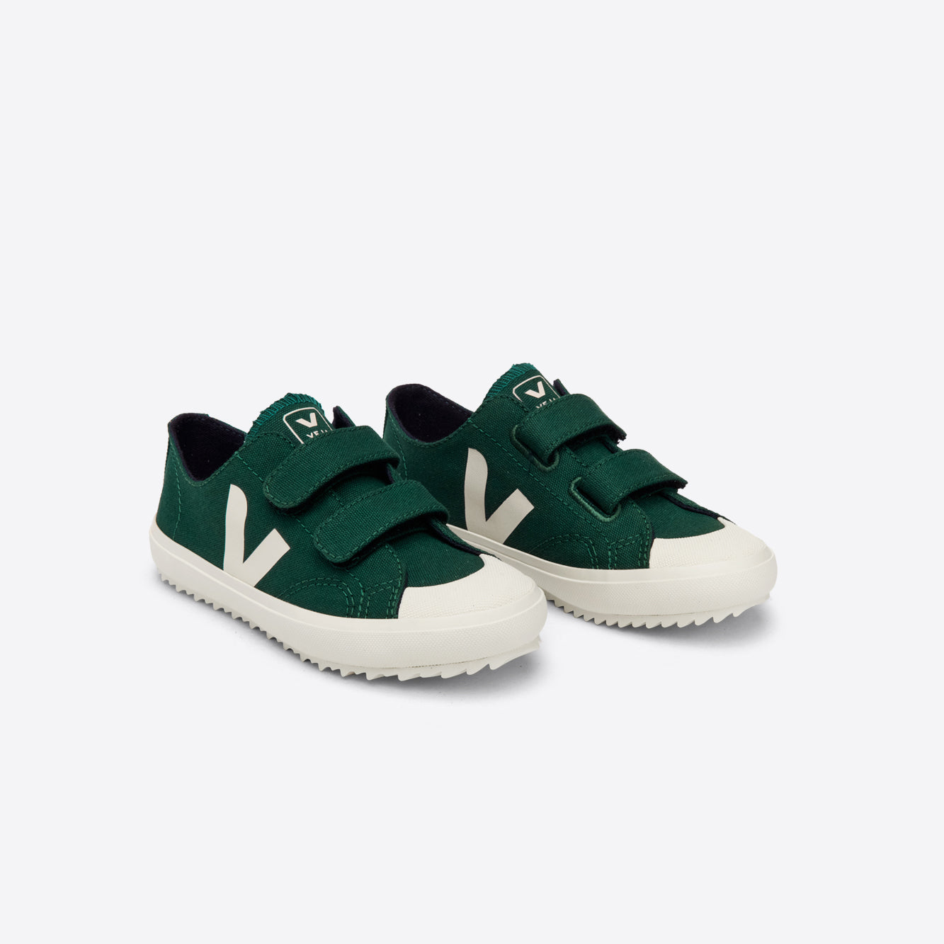 Boys & Girls Green "SMALL OLLIE CANVAS" Shoes