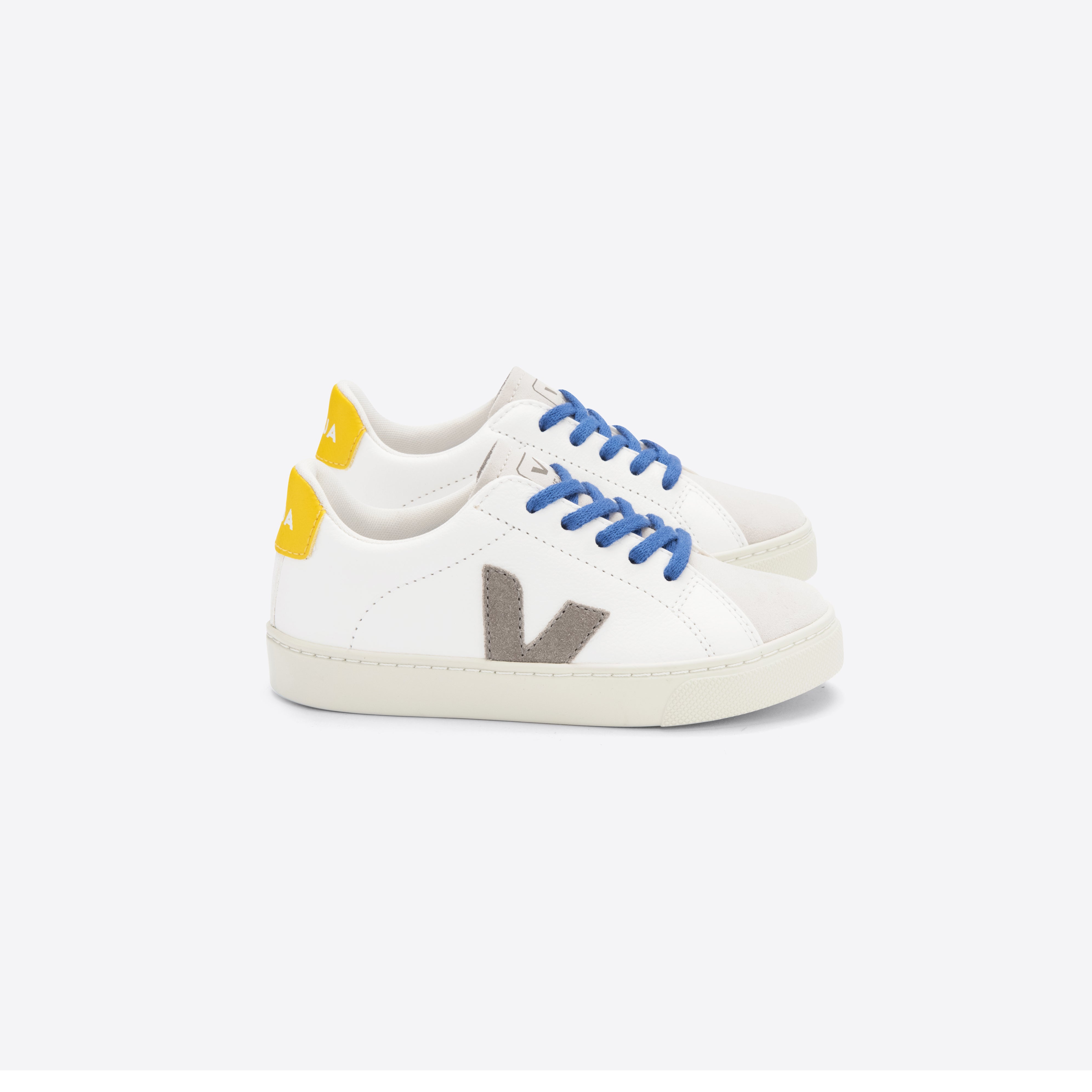 Boys & Girls White "ESPLAR LACES" Shoes