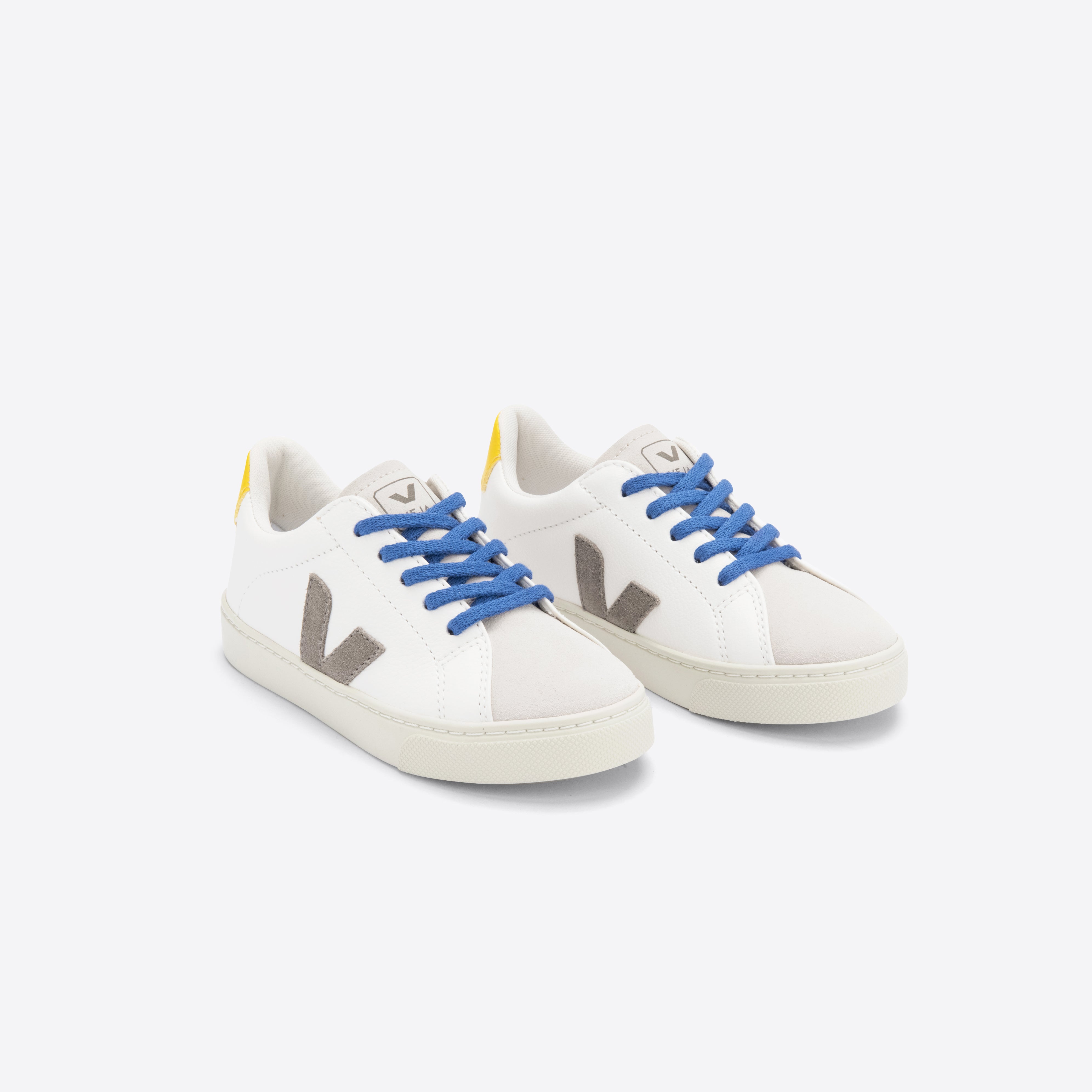 Boys & Girls White "ESPLAR LACES" Shoes