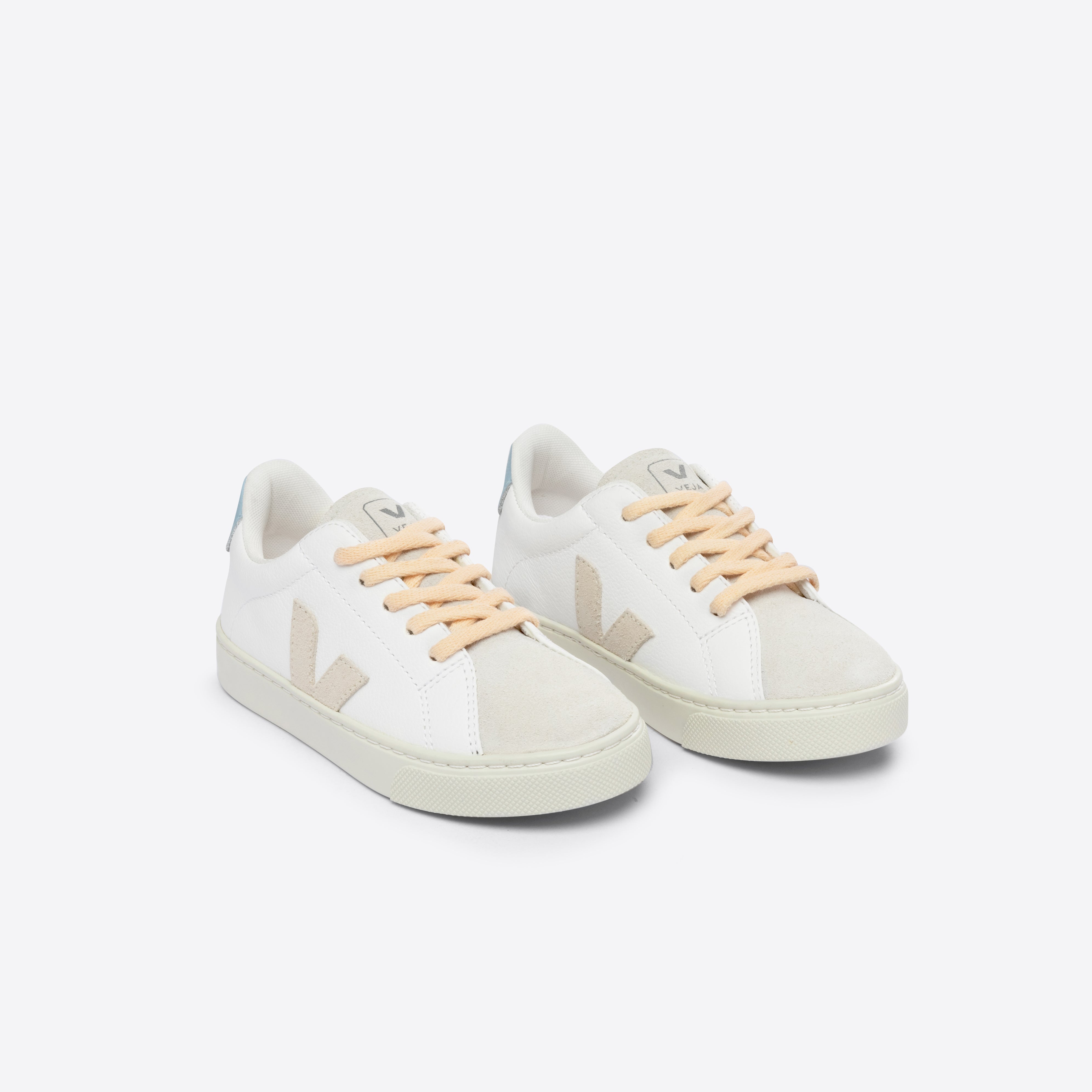 Boys & Girls White "ESPLAR LACES" Shoes