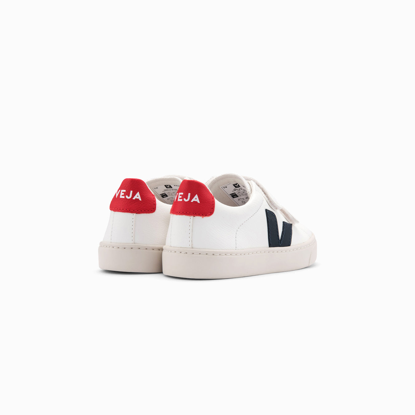 Boys & Girls White "SMALL ESPLAR" Shoes