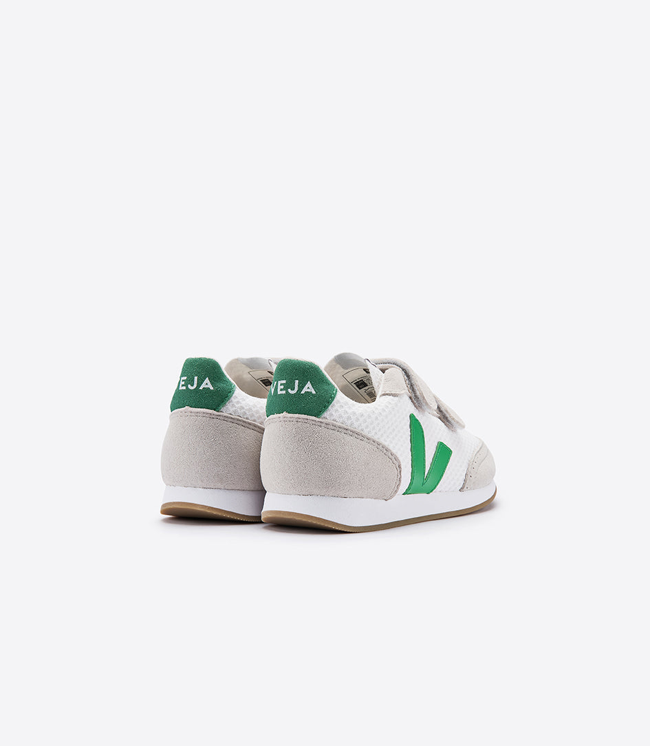 Boys & Girls Gray & Green "V" Shoes