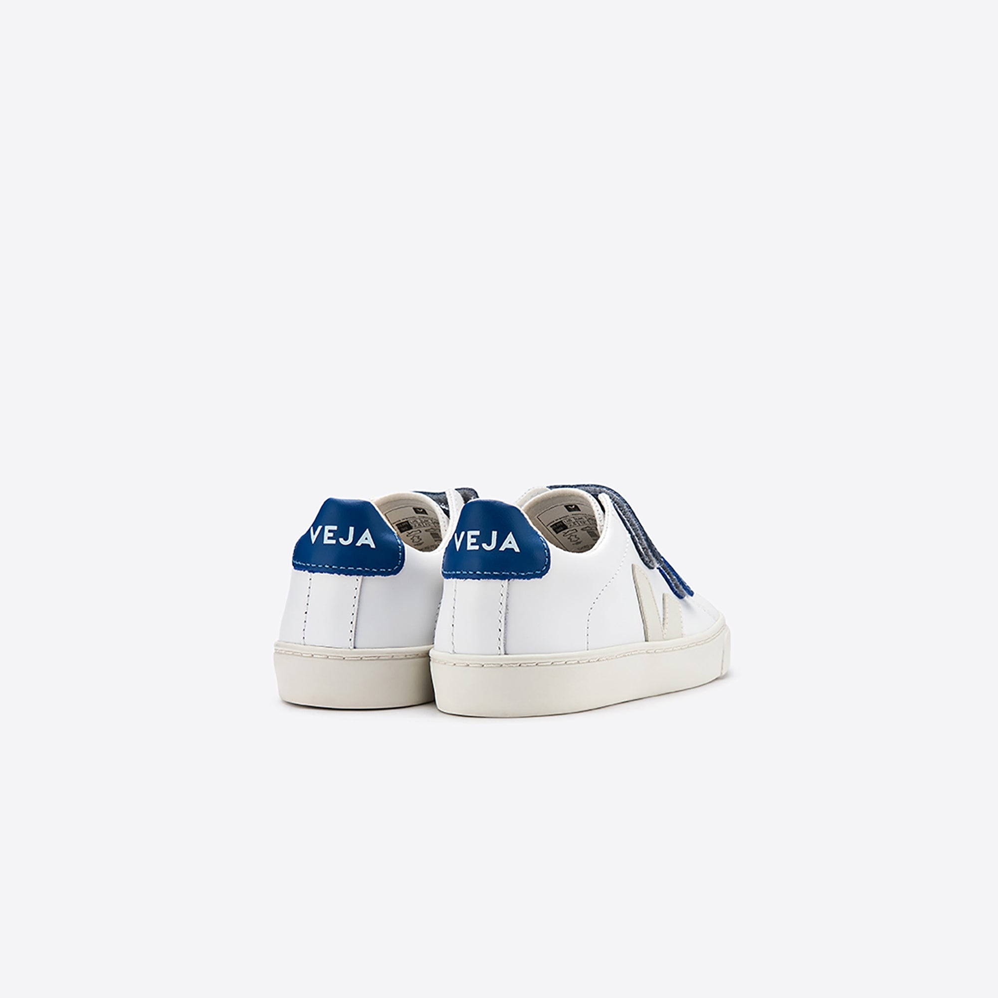 Boys White "V" Shoes