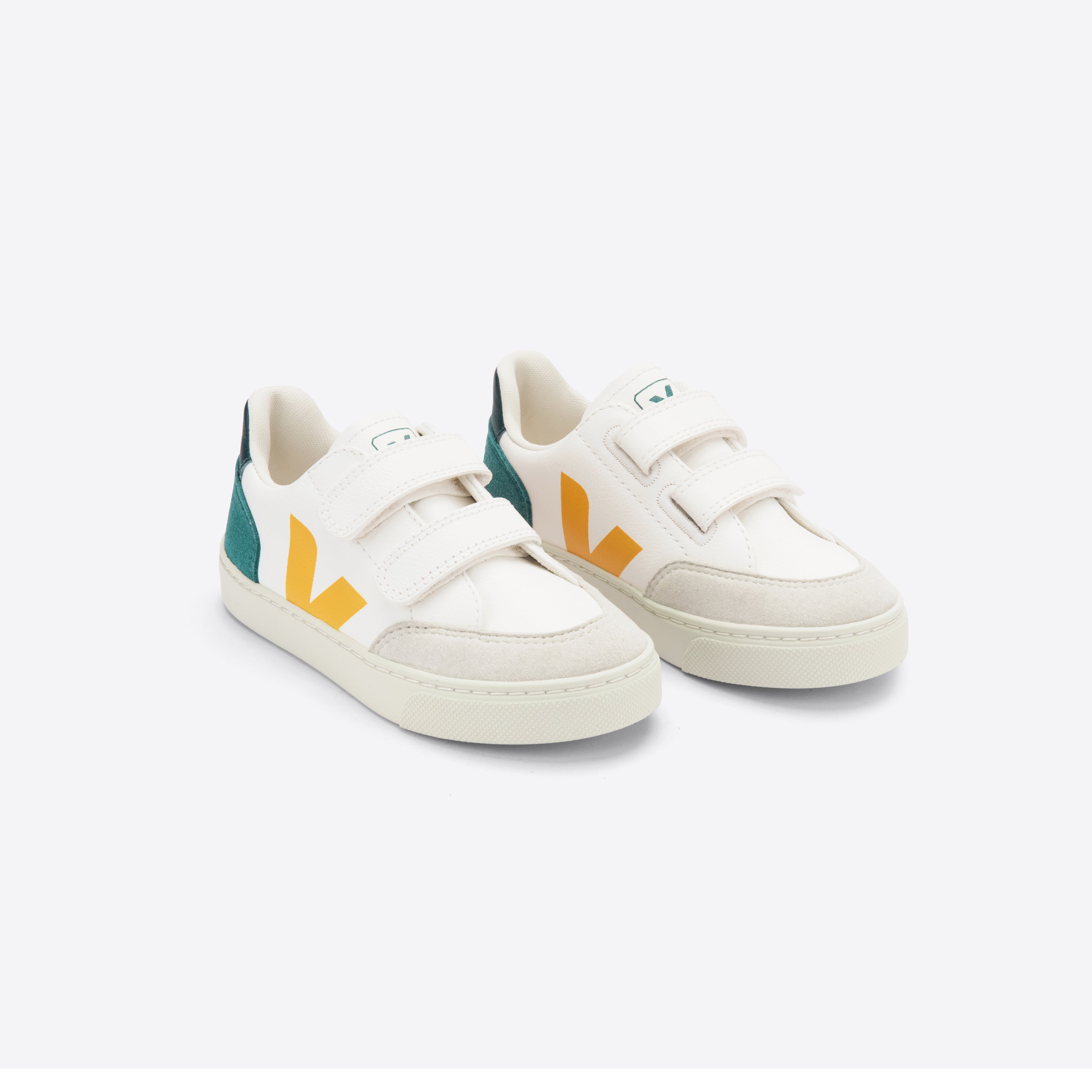 Boys & Girls Green "V-12" Shoes