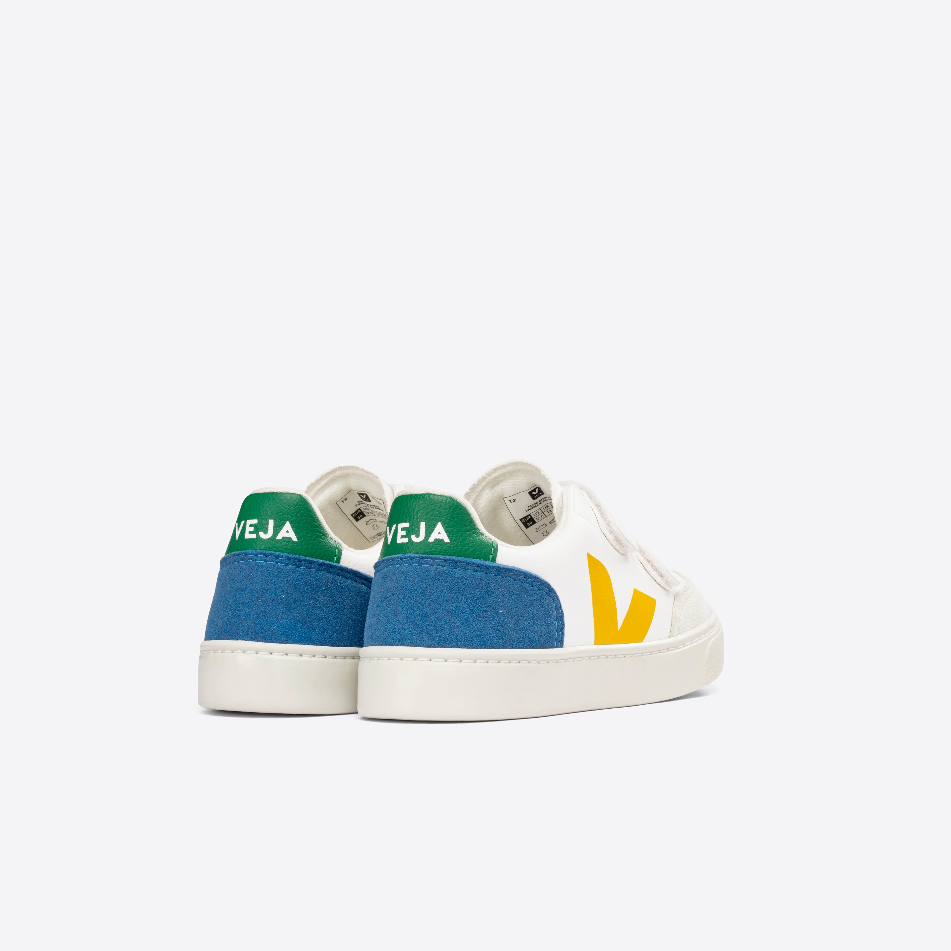 Boys & Girls Yellow "SMALL V-12" Shoes