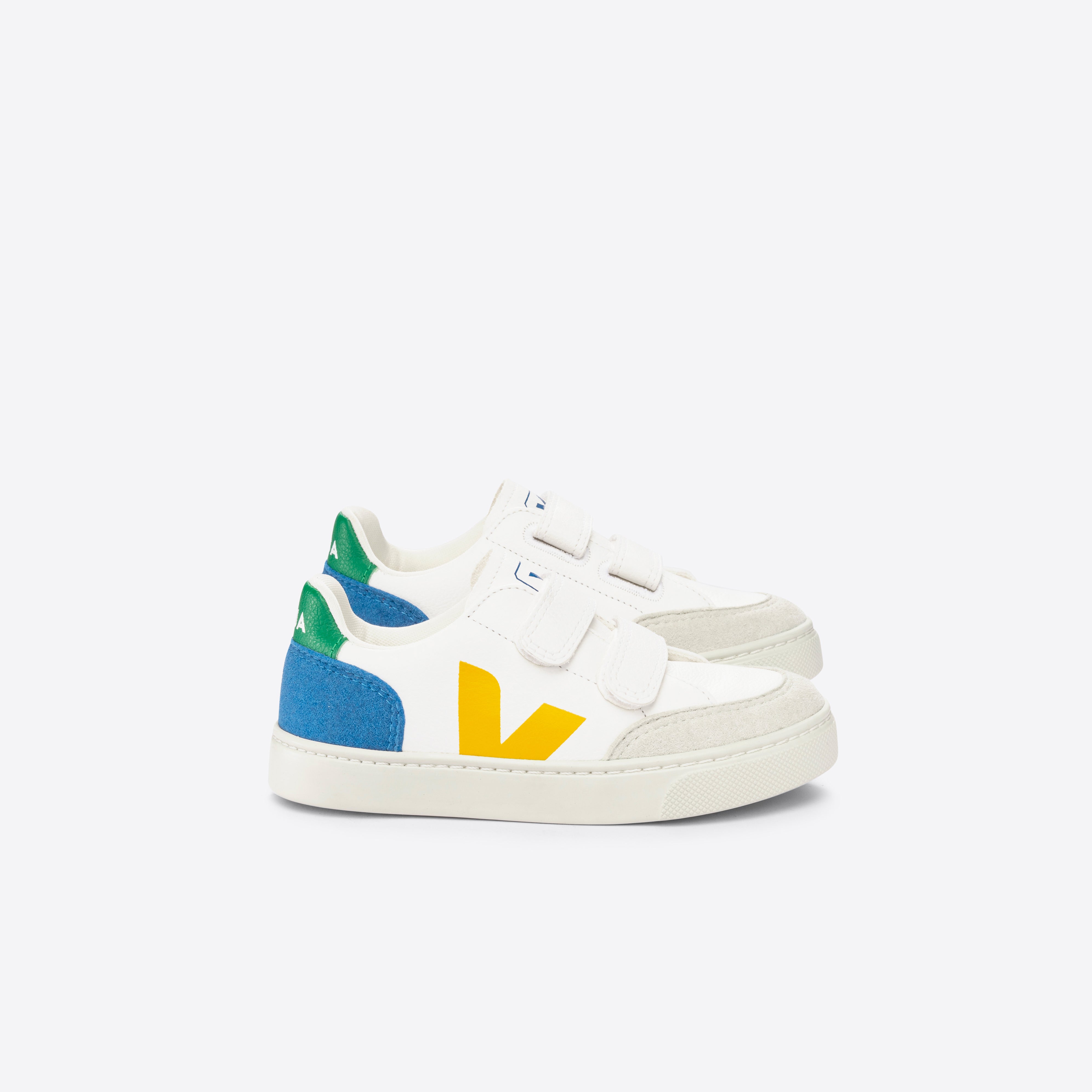 Boys & Girls Yellow "SMALL V-12" Shoes