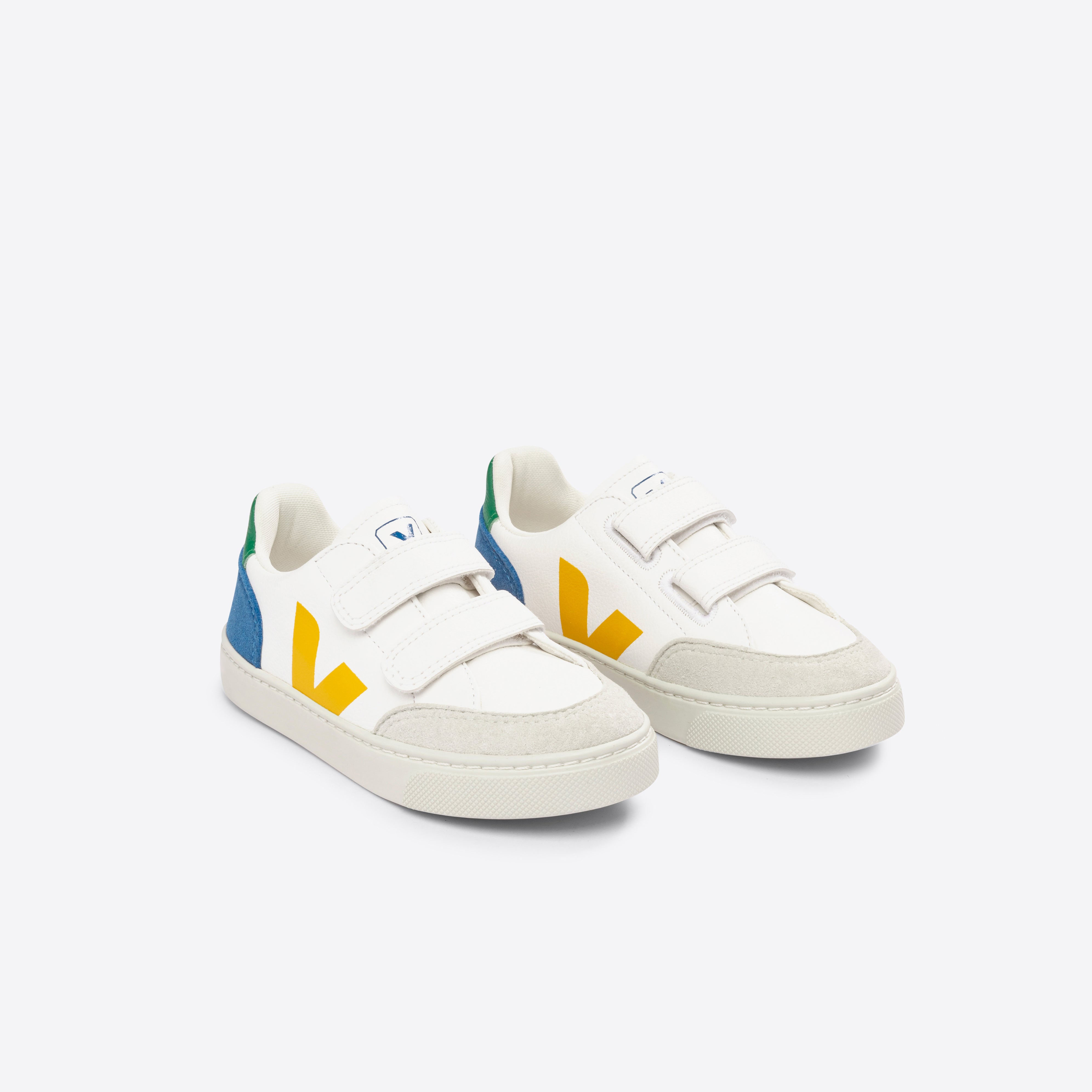 Boys & Girls Yellow "SMALL V-12" Shoes