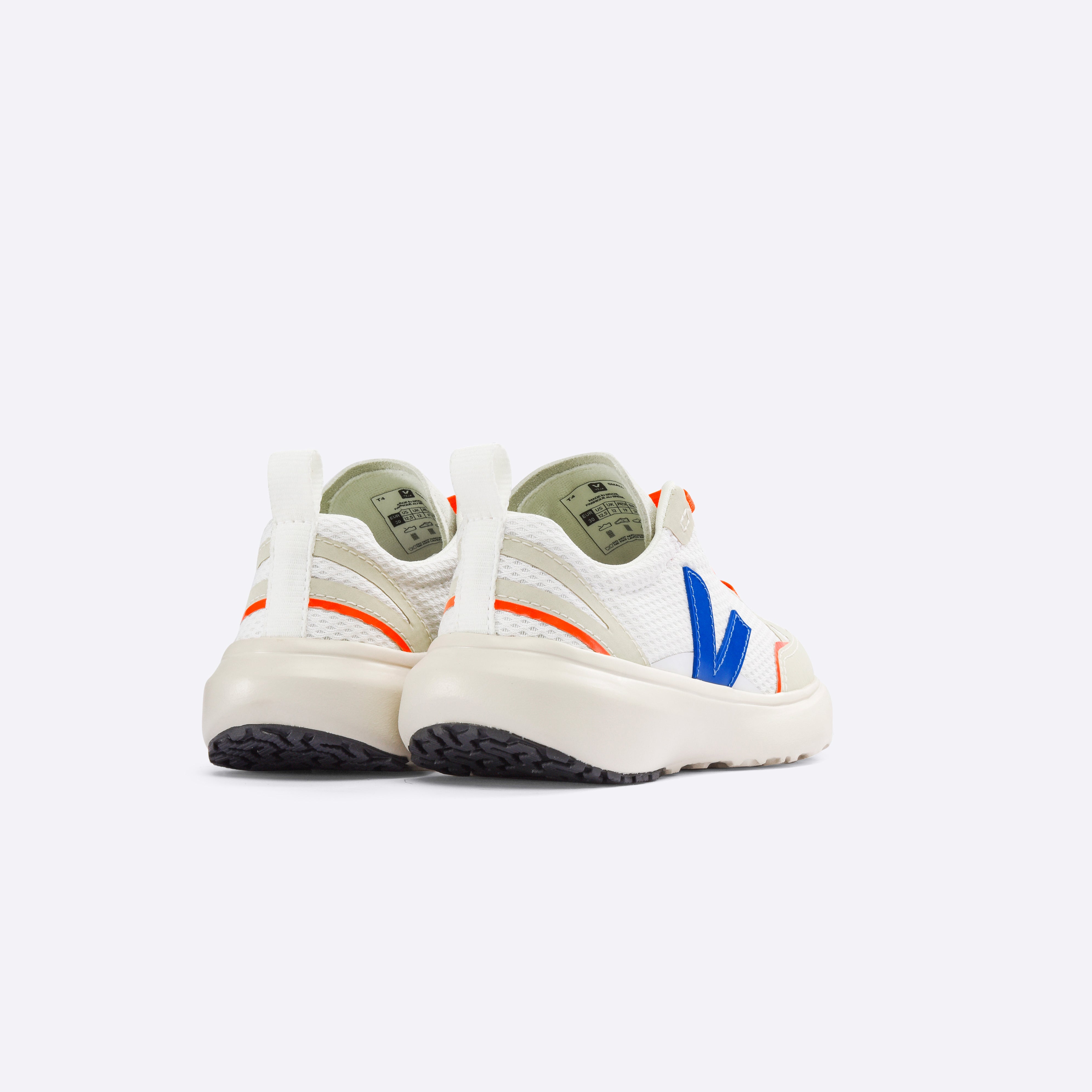 Boys & Girls White "CANARY ALVEOMESH" Shoes